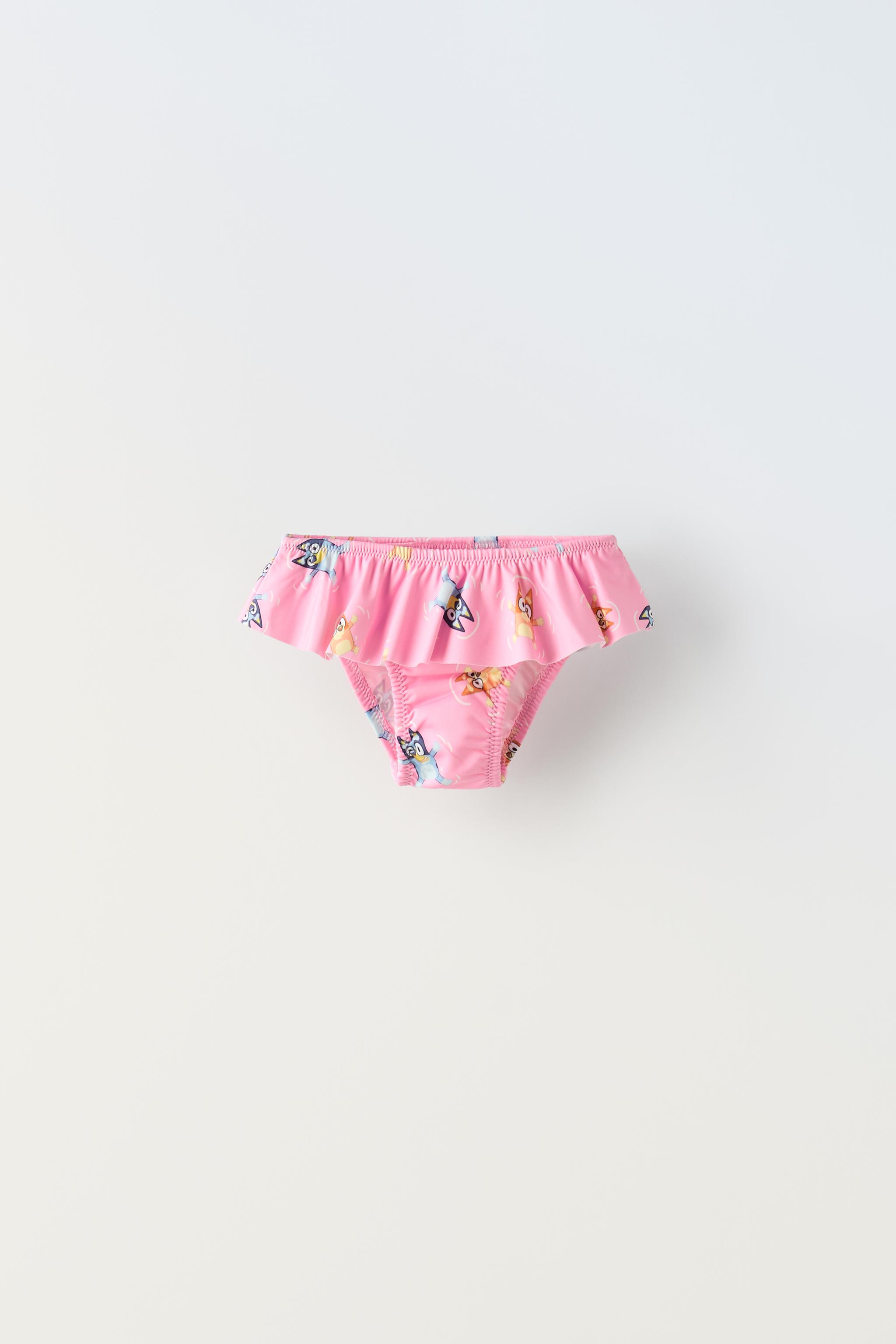 2-6 YEARS/ BLUEY © LUDO STUDIO RUFFLED UNDERWEAR Zara