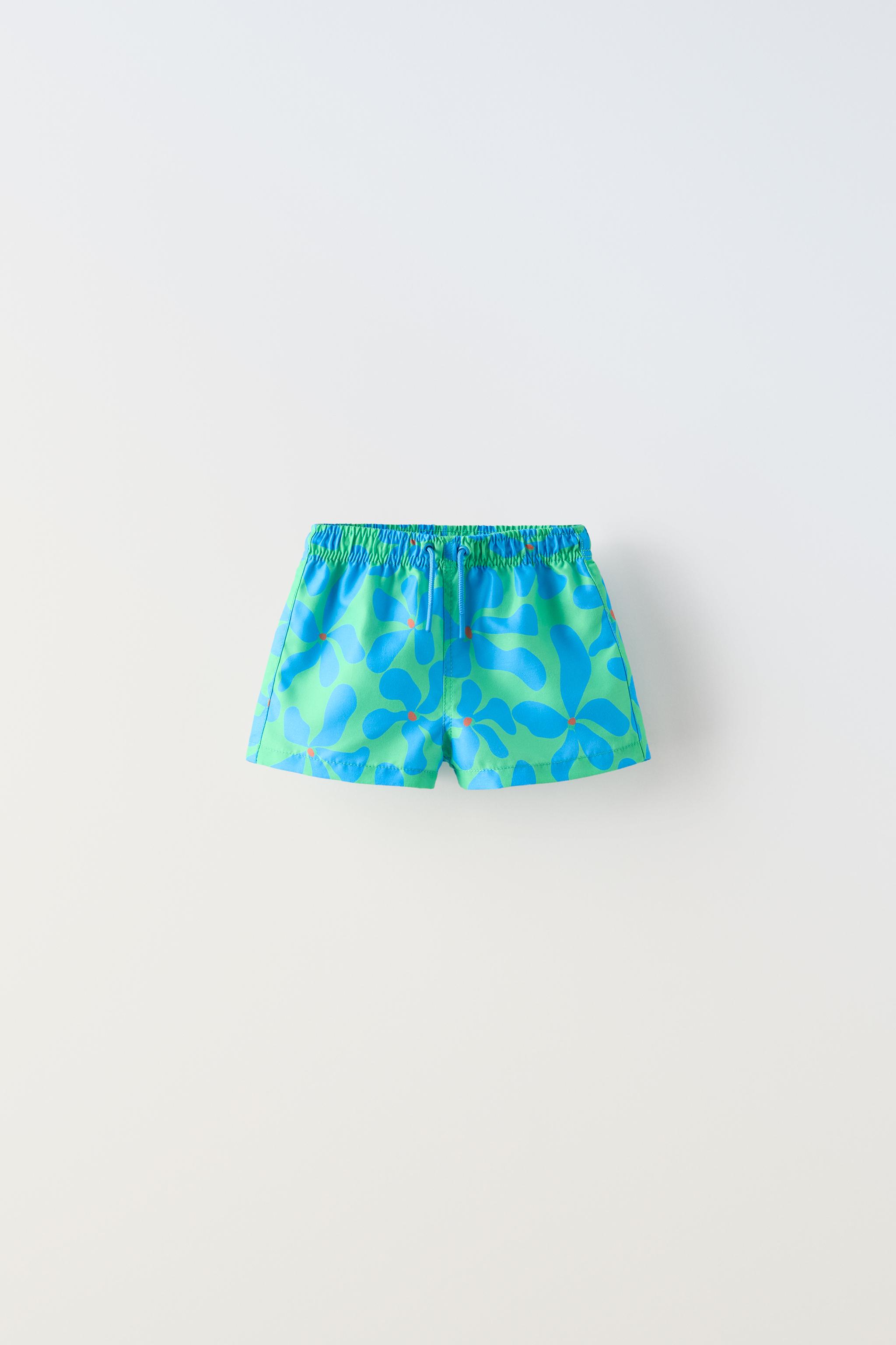 2-6 YEARS/ FLORAL PRINT SWIM SHORTS ZARA - ZARA KIDS