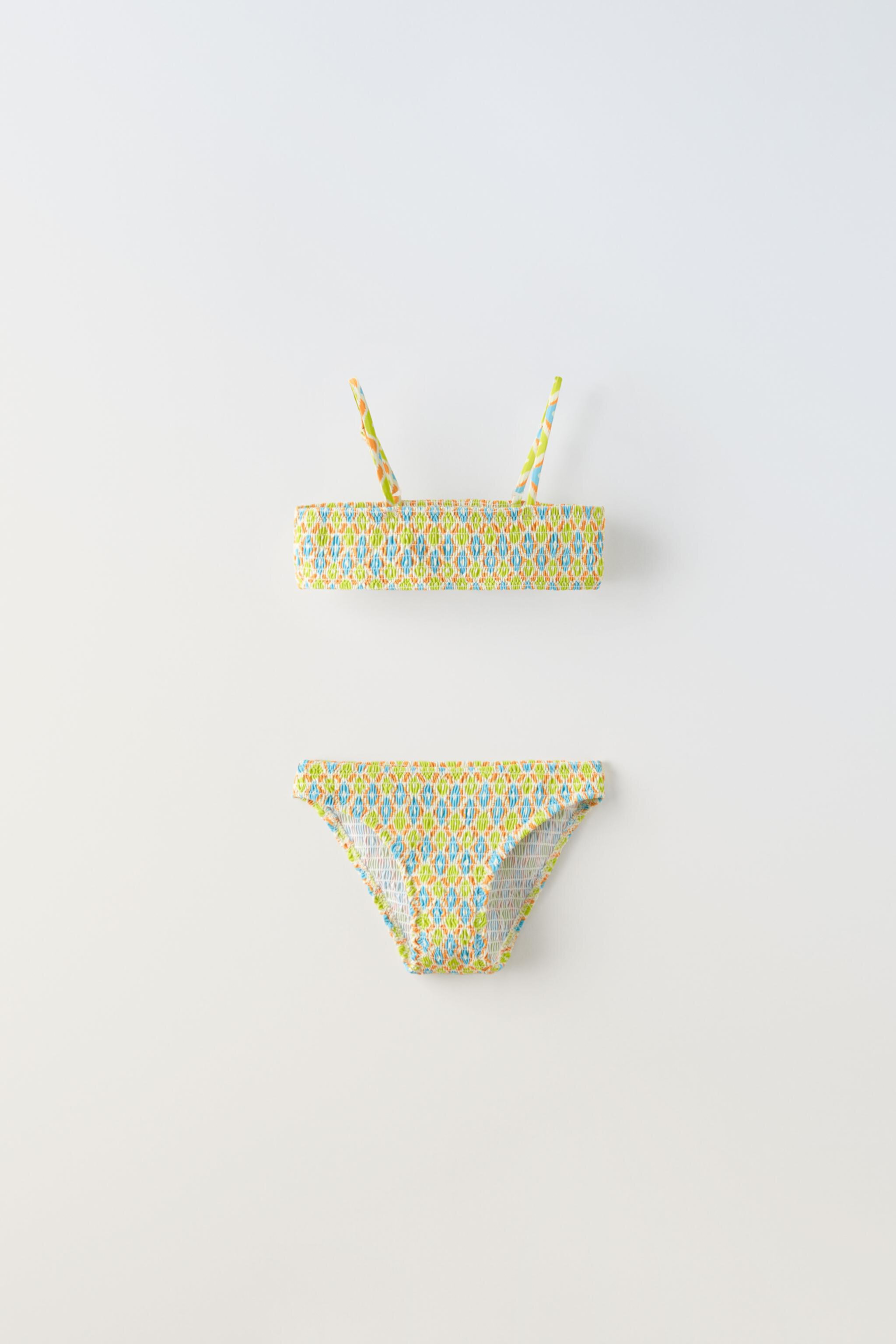 6-14 YEARS/ ELASTICIZED PRINTED BIKINI Zara