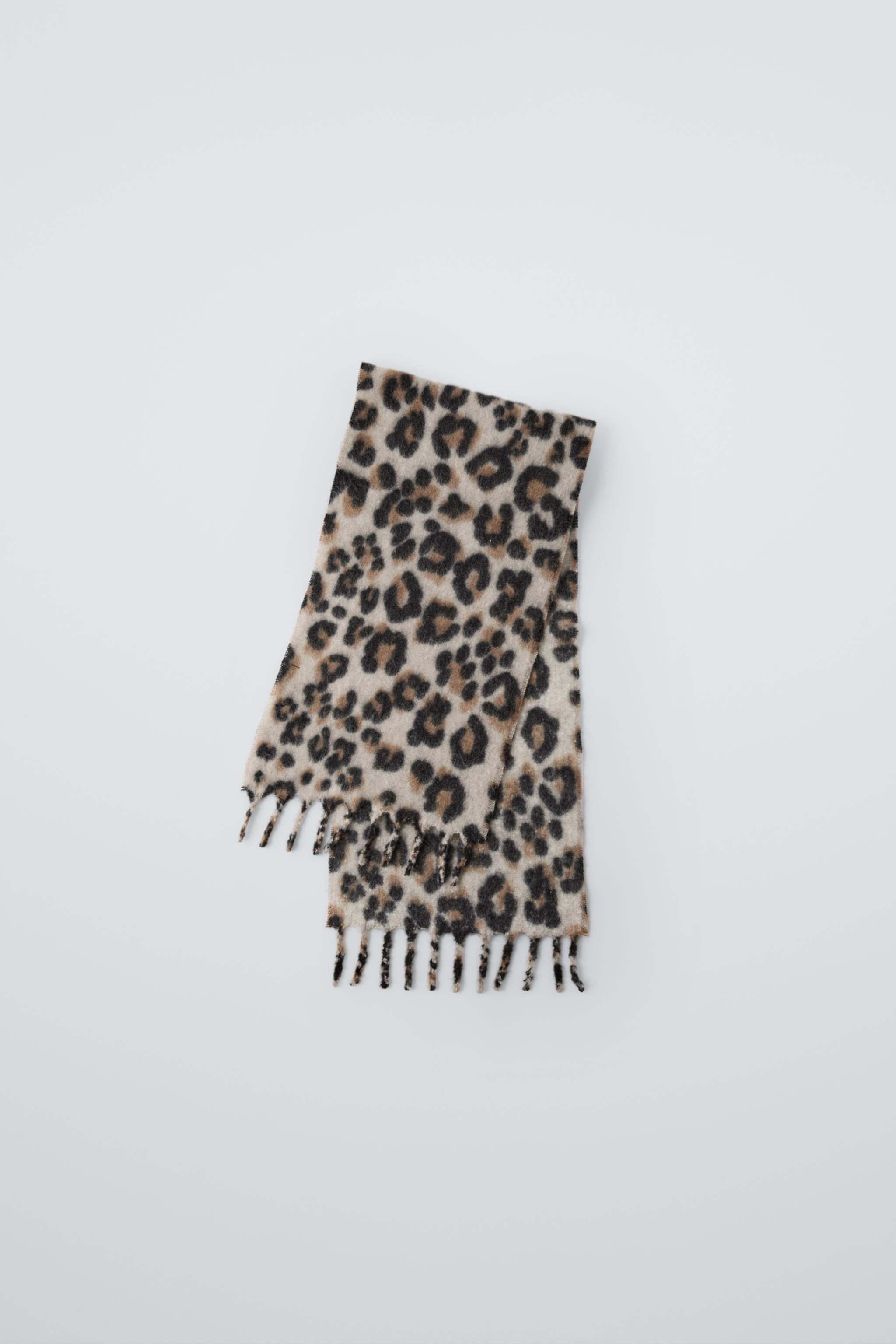 Длинный шарф ZARA KIDS ANIMAL PRINT MAXI SCARF ZARA