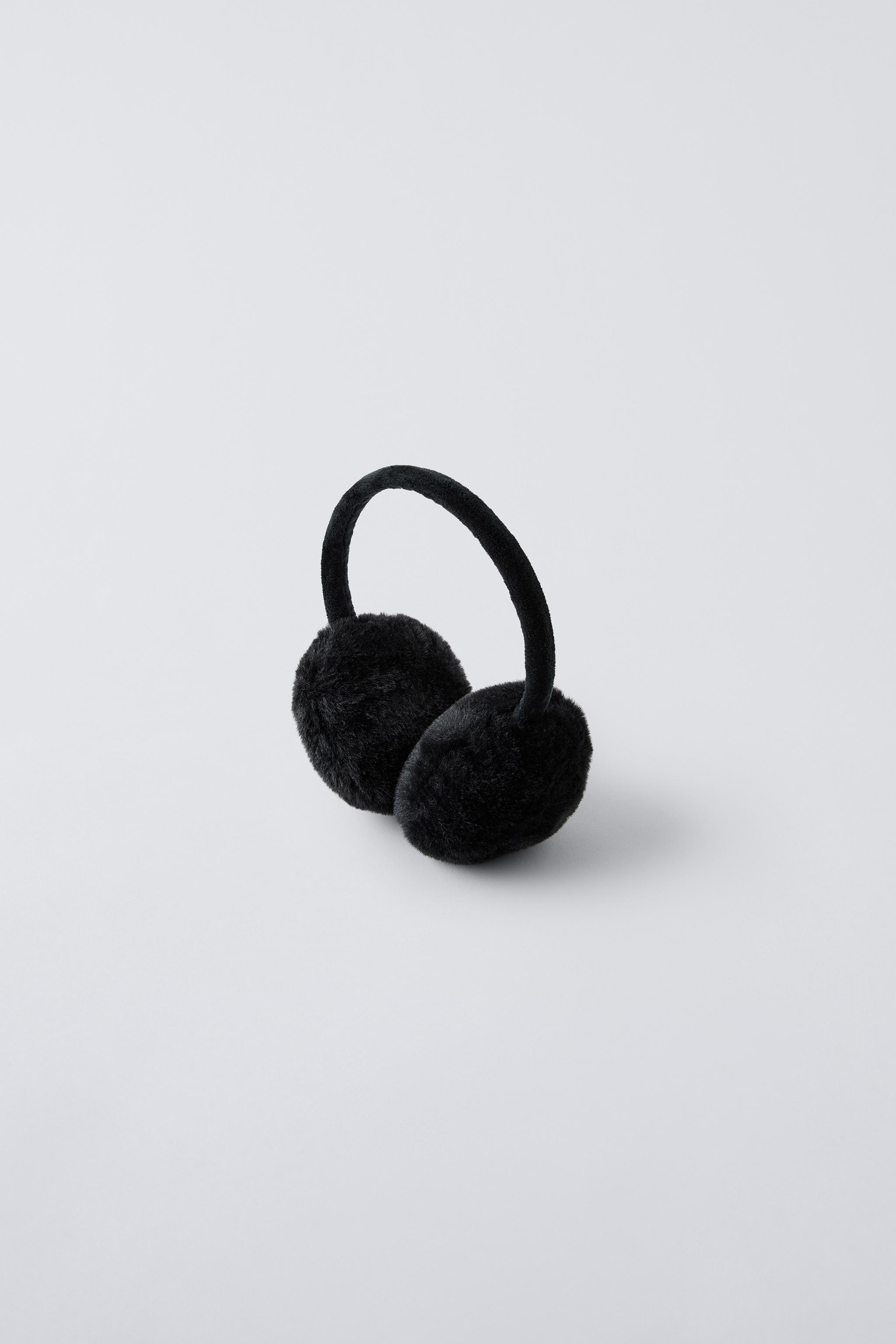 Наушники и повязки на голову ZARA BASIC FAUX FUR EAR MUFFS ZARA