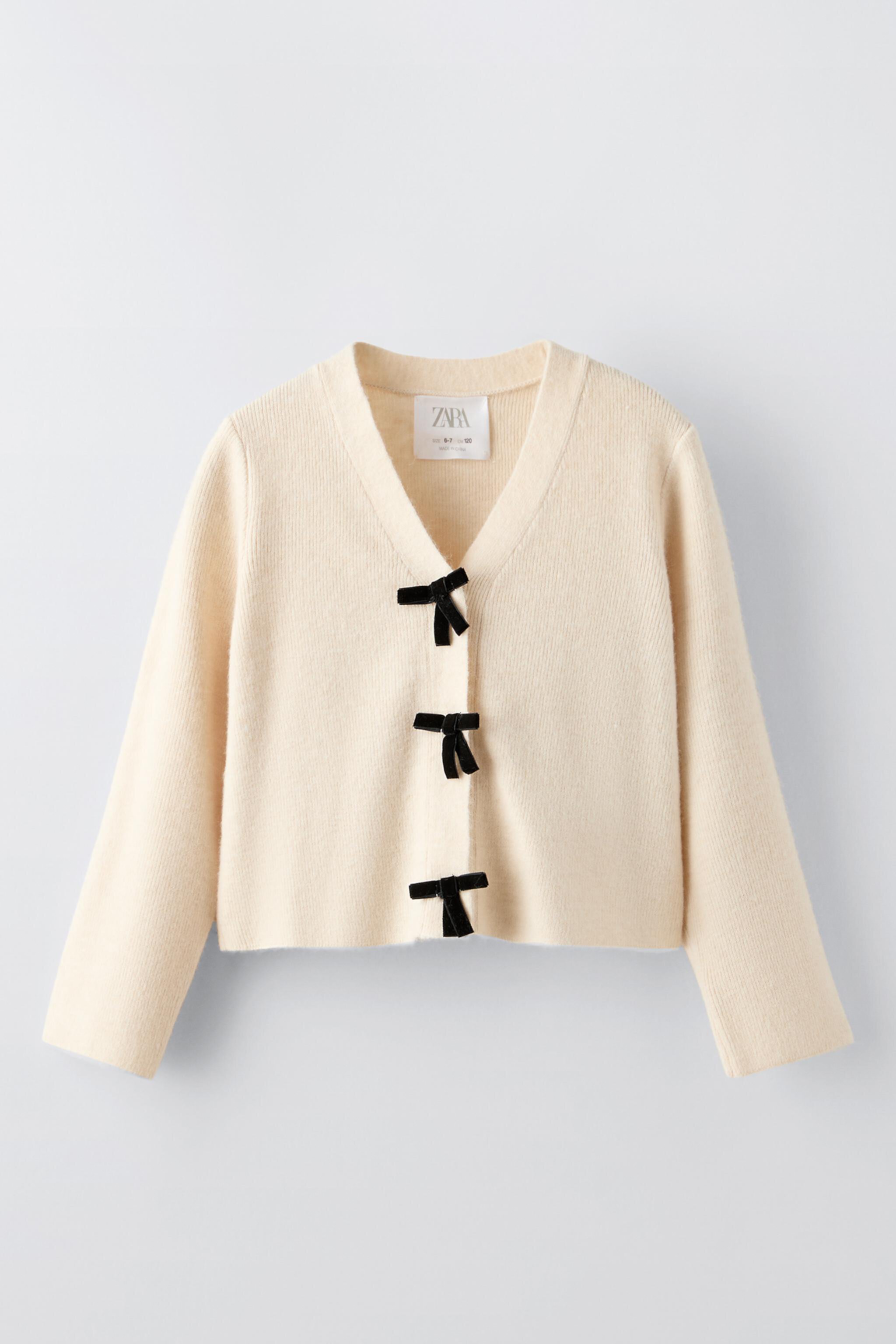  Кардиган Zara Bows Knit ZARA