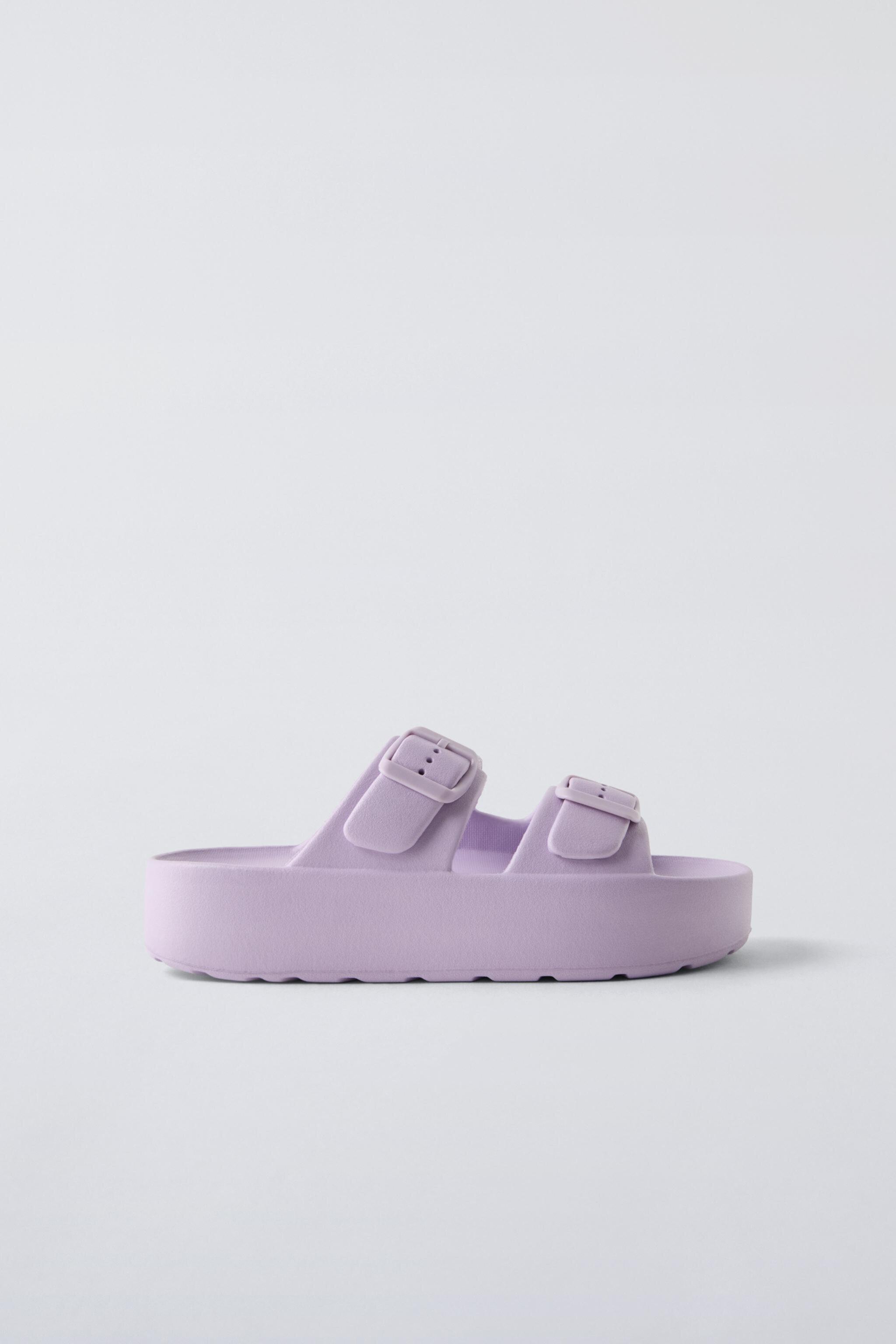 Детские шлёпанцы и вьетнамки ZARA KIDS BUCKLED CHUNKY POOL SLIDES ZARA