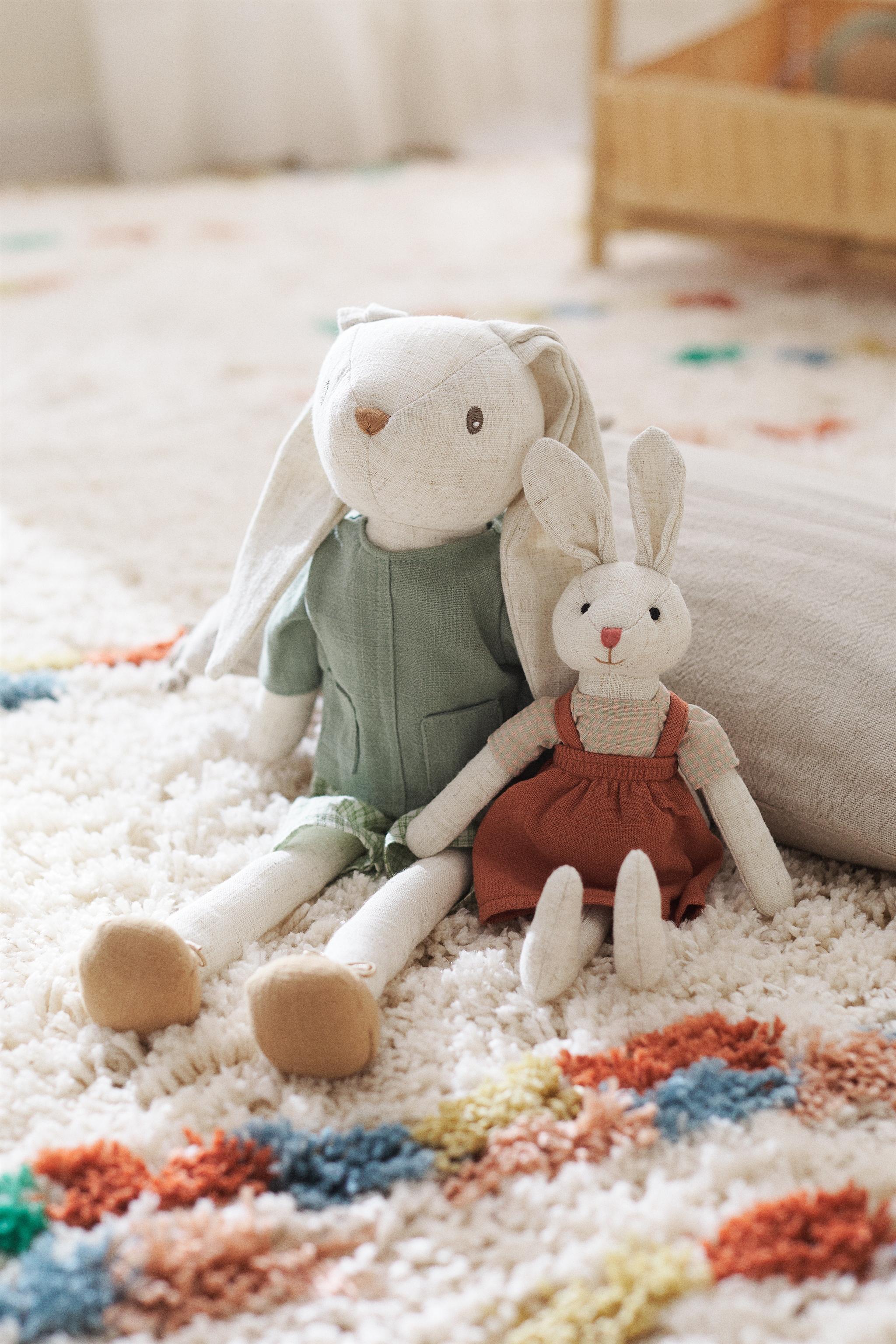 CHILDREN’S BUNNY PLUSH TOY Zara Home