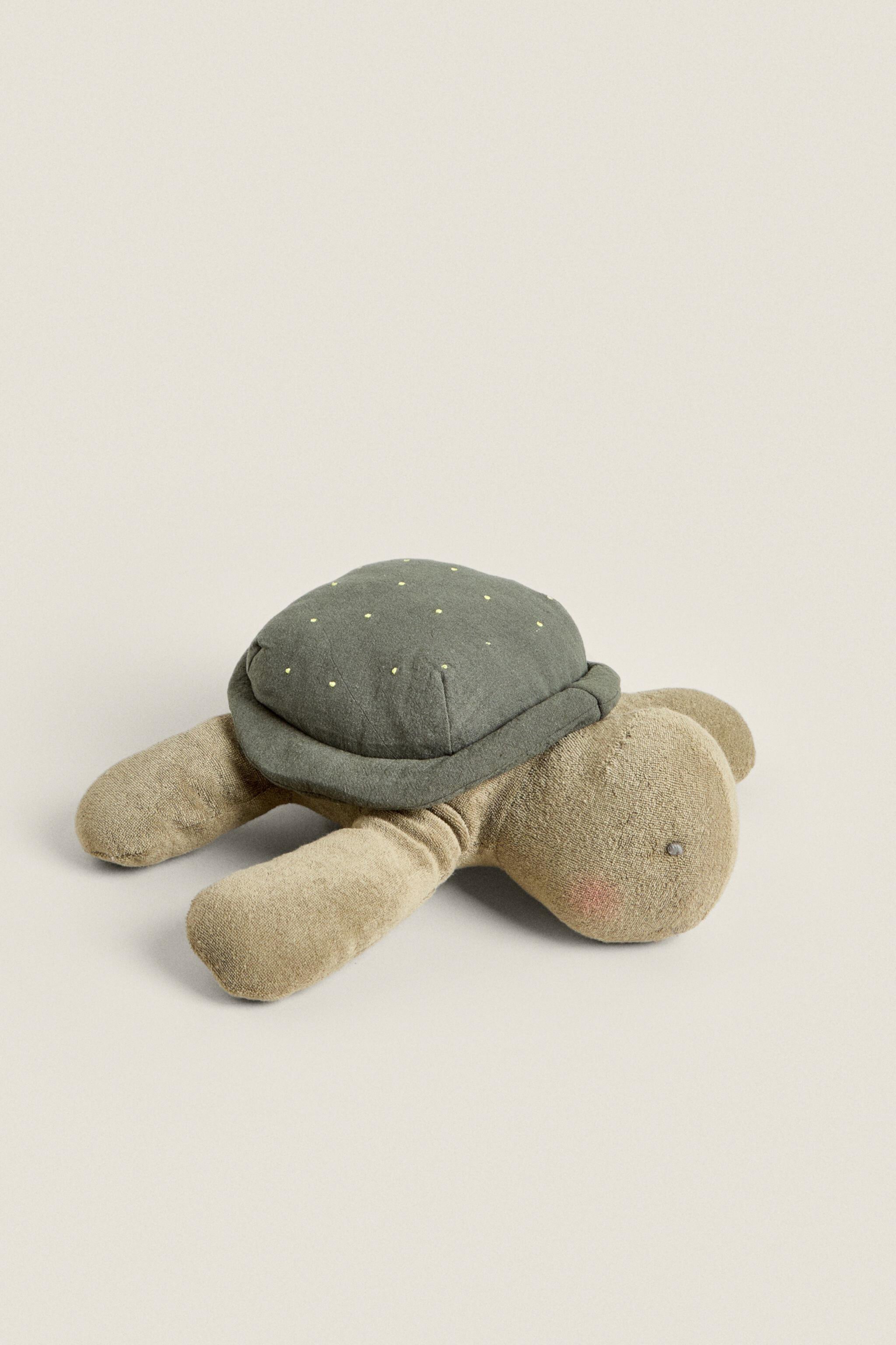 CHILDREN'S TURTLE PLUSH TOY Zara Home