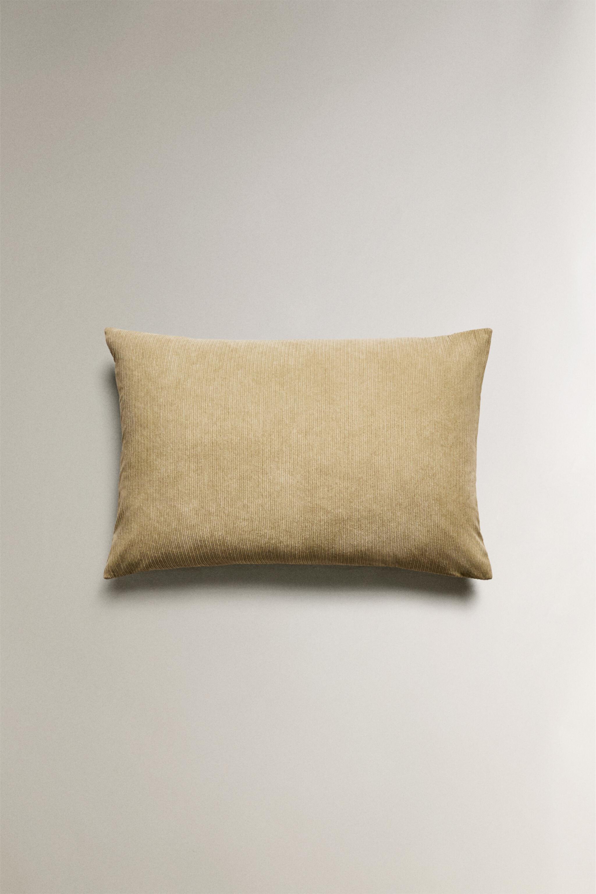 CORDUROY VELVET THROW PILLOW COVER Zara Home