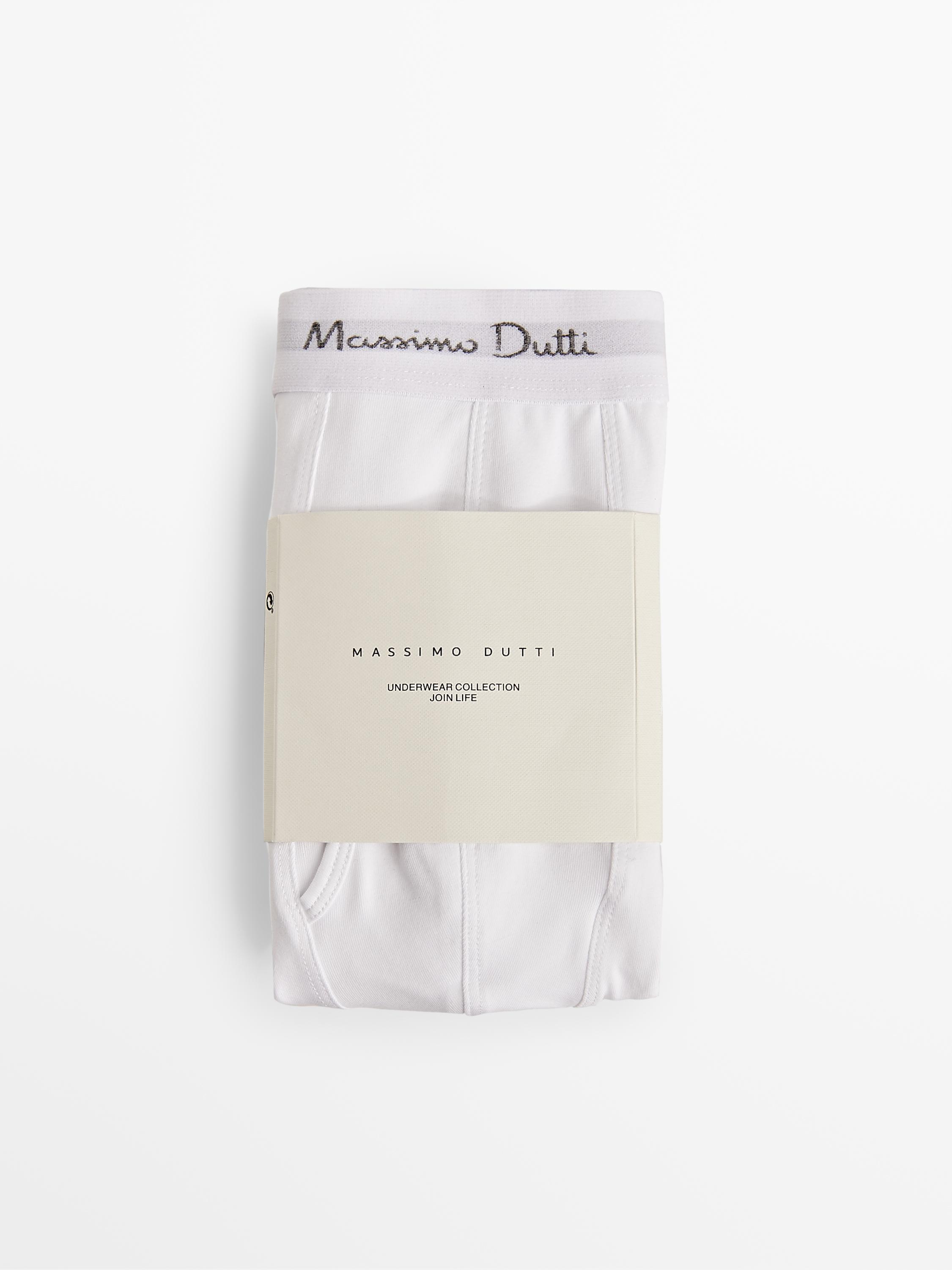 Cotton boxer shorts Massimo Dutti