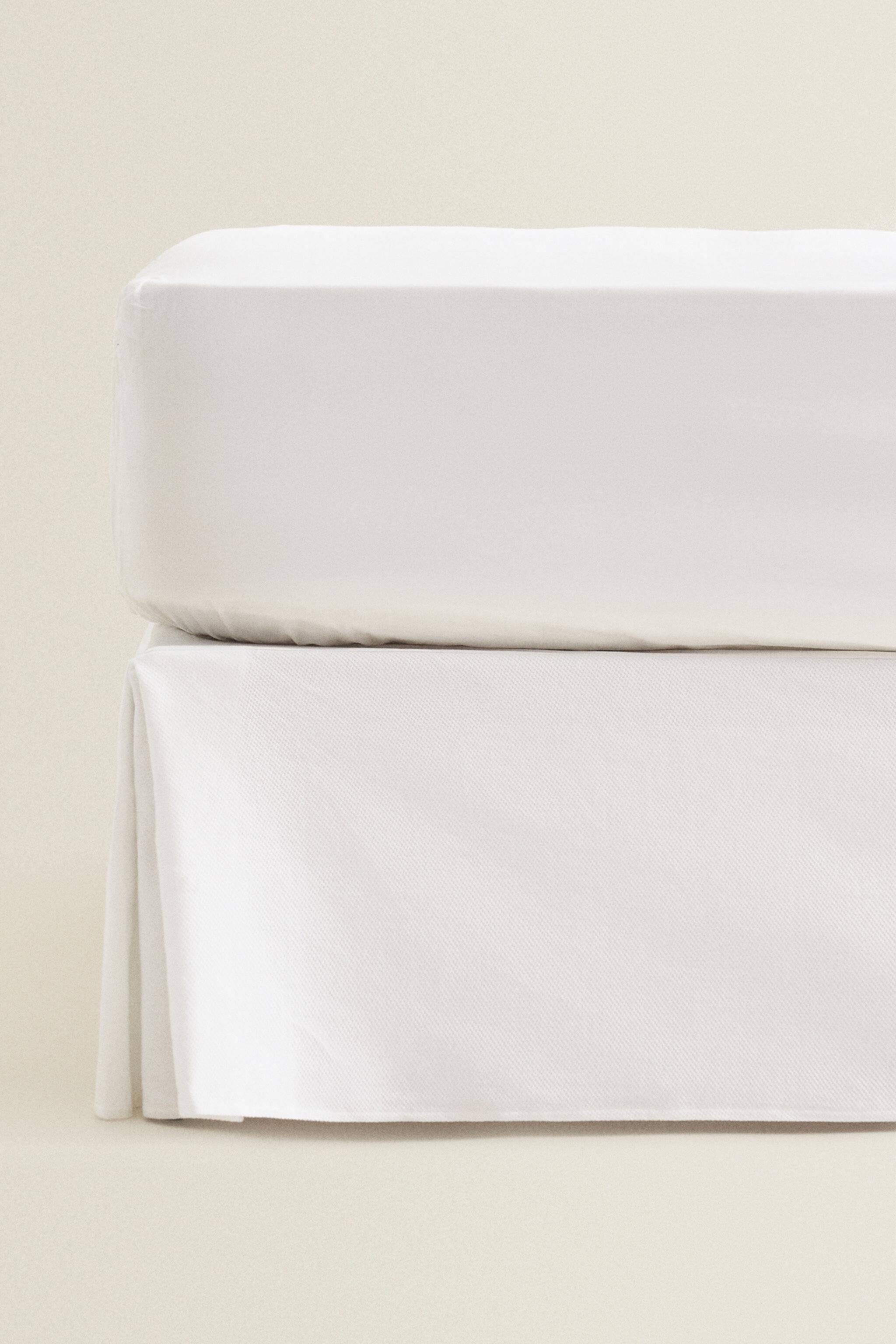 COTTON PIQUÉ BEDSKIRT Zara Home