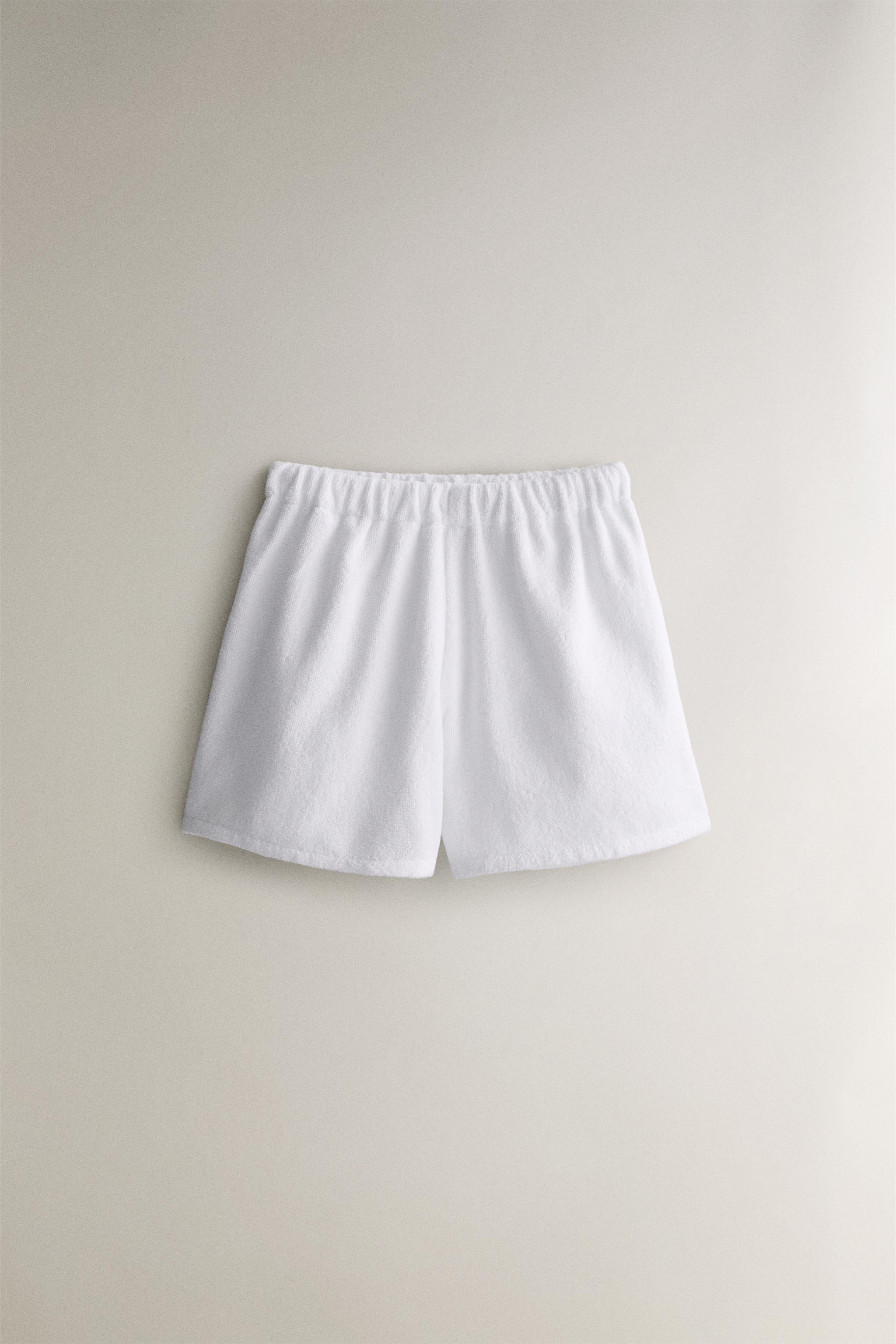 COTTON TERRY SHORTS Zara Home