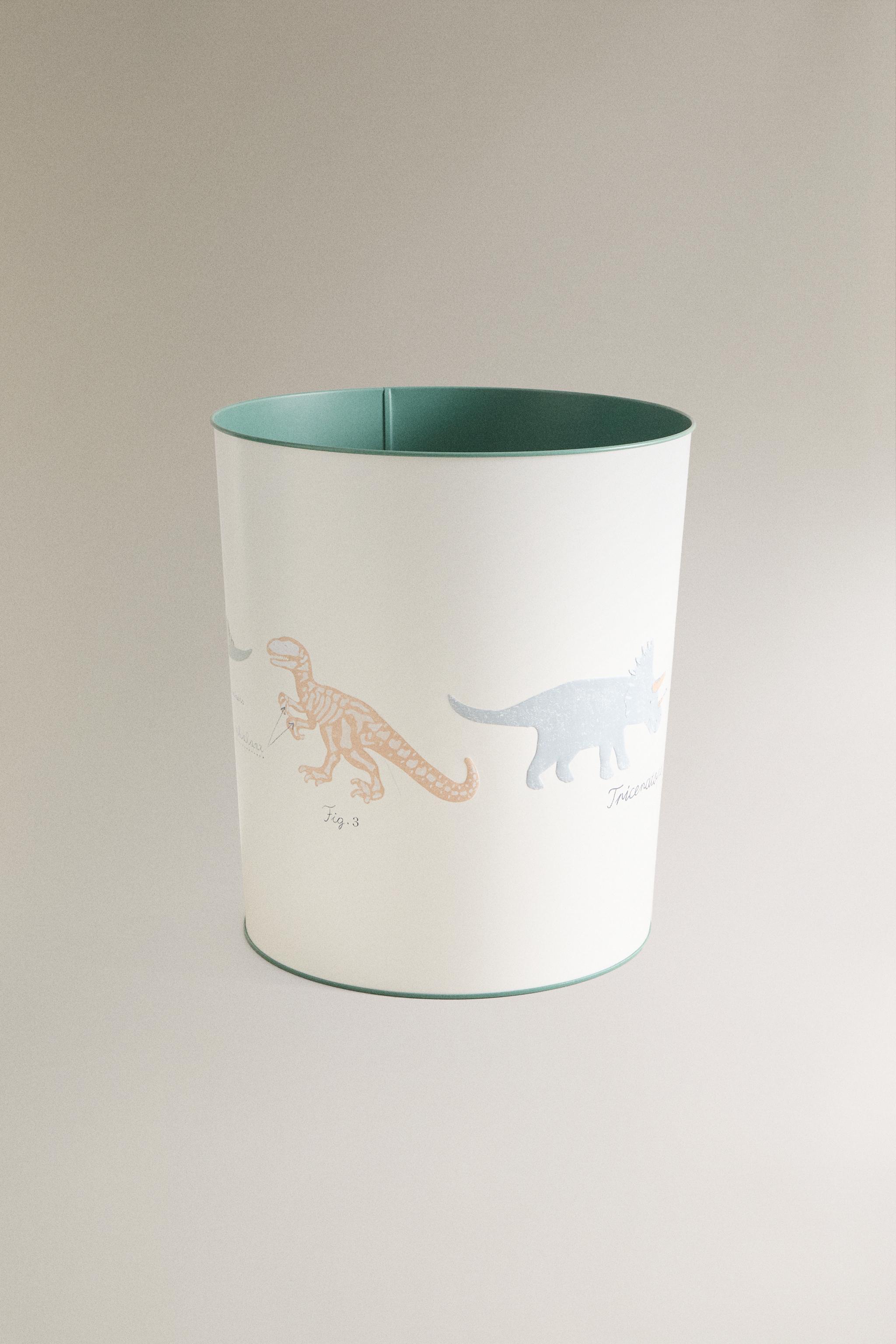 Dinosaurs children's desk garbage can Zara Home