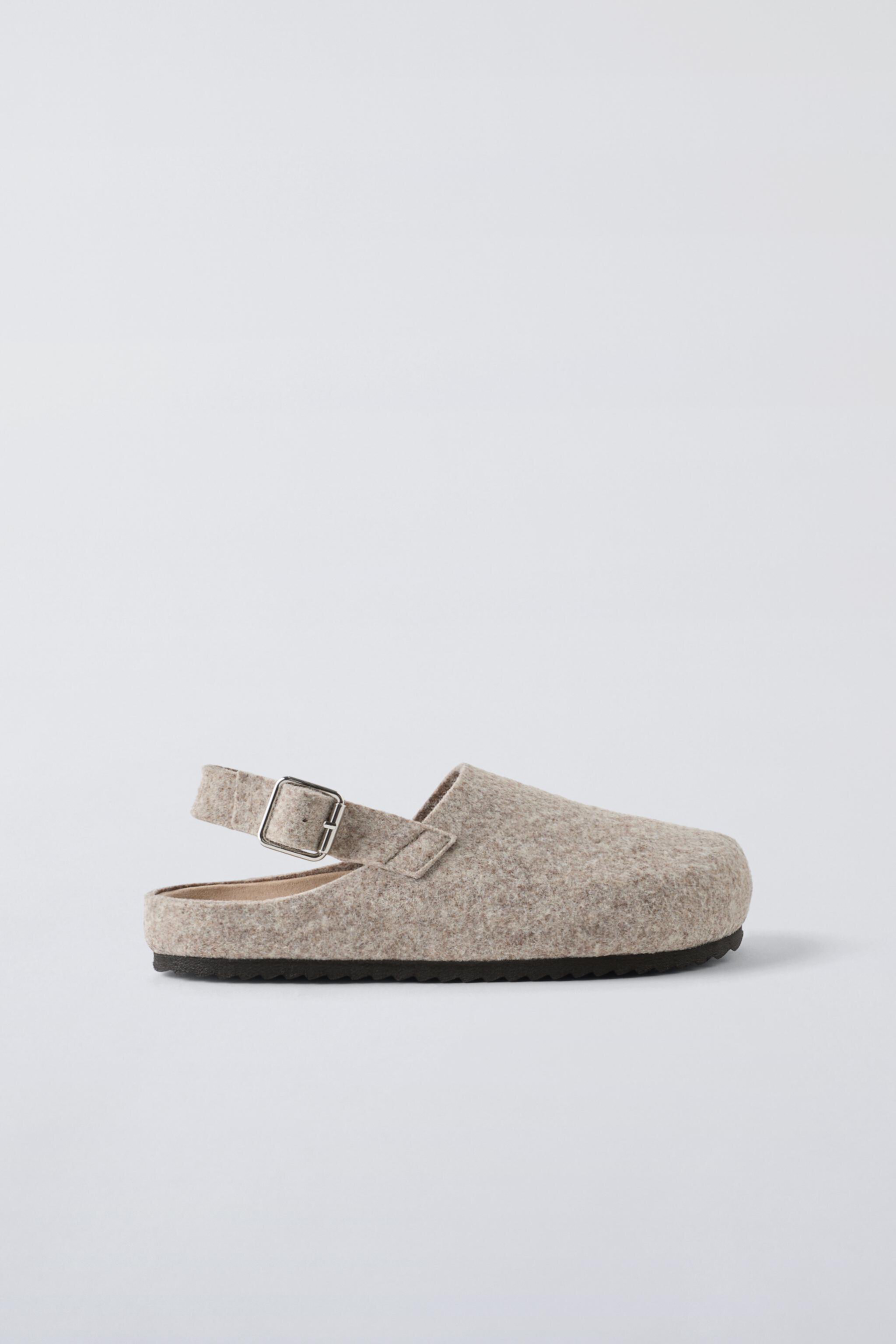 FELT SLIPPERS ZARA