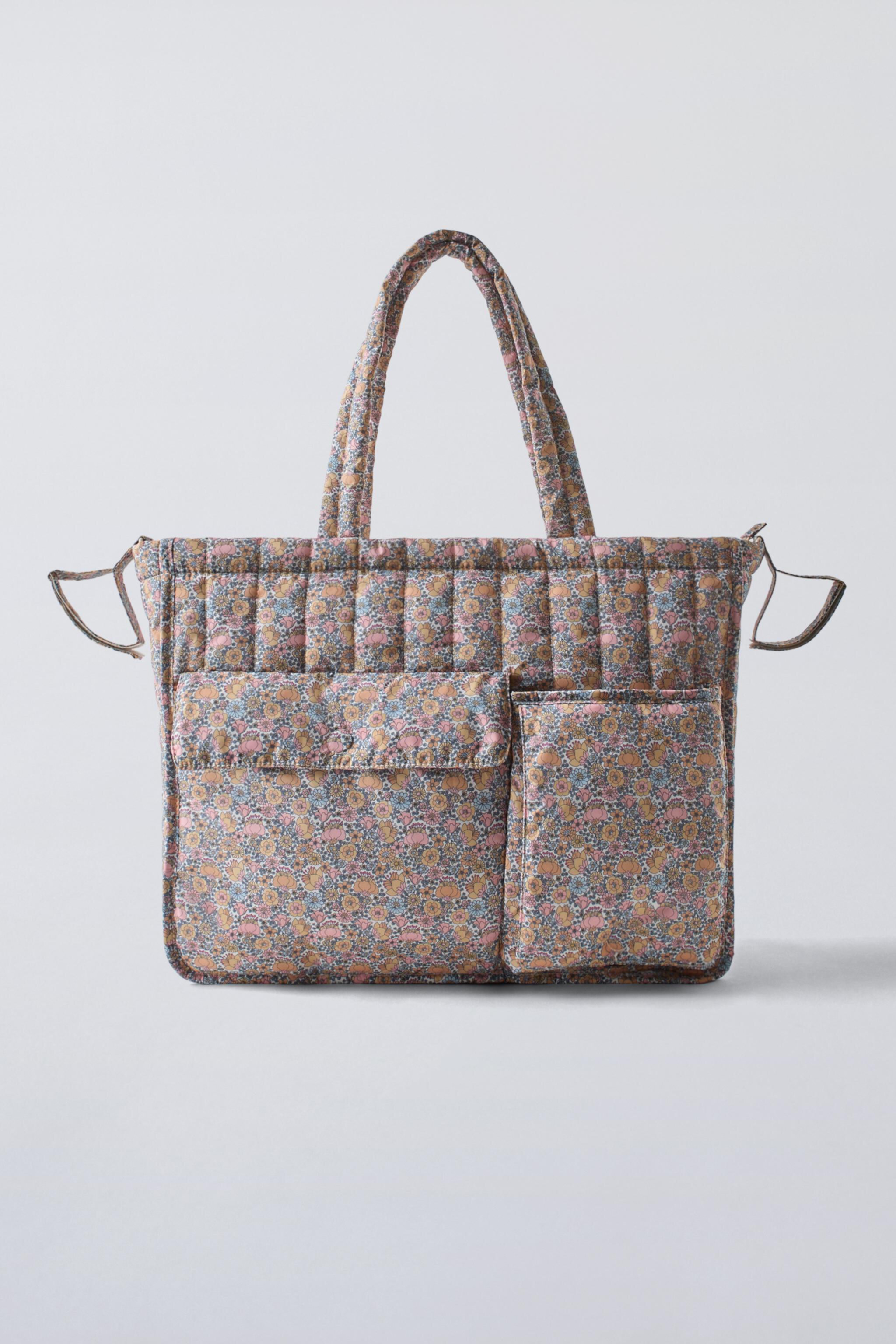 Сумка для подгузников Zara FLORAL DIAPER BAG PACK ZARA