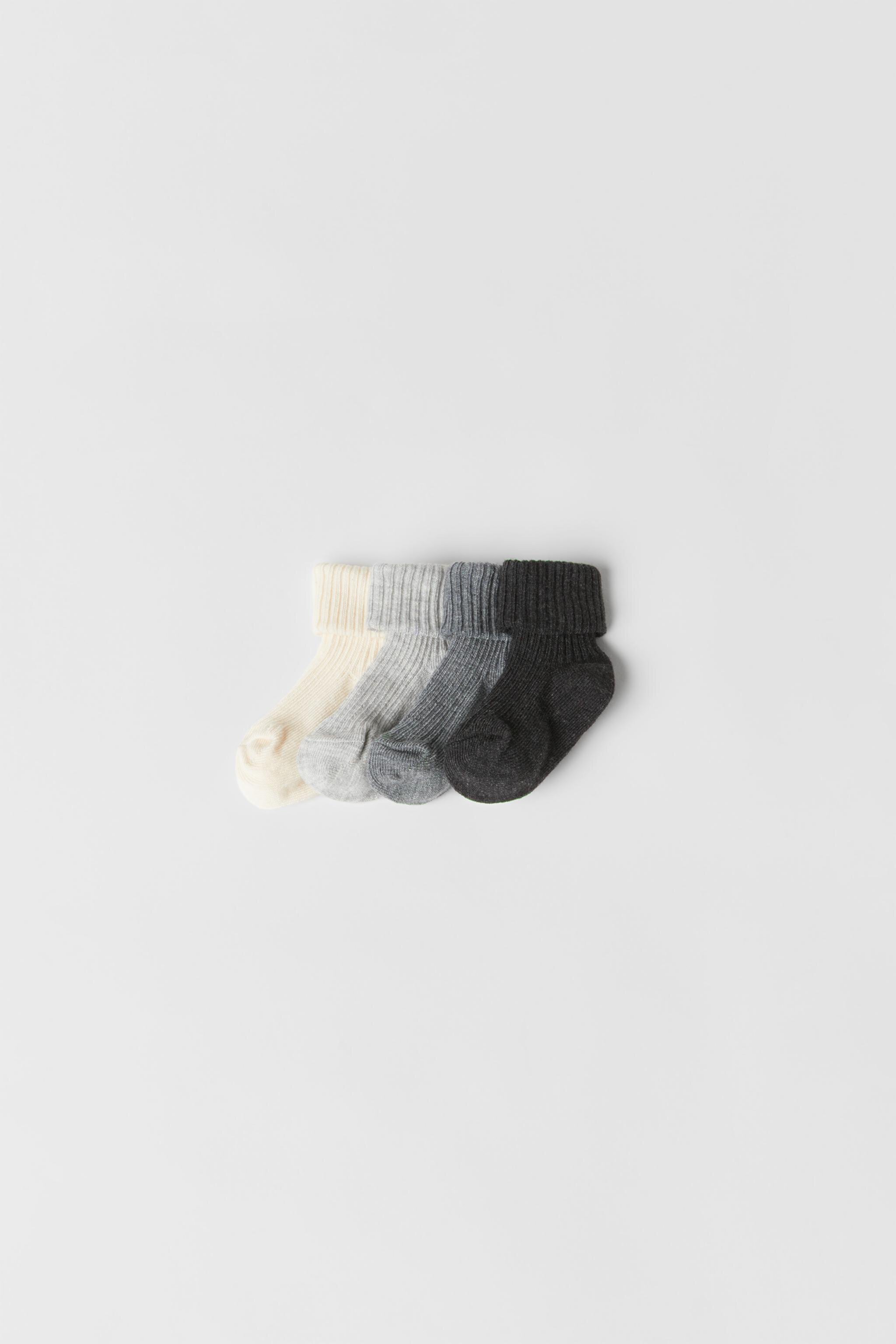 FOUR-PACK OF COLORFUL SOCKS Zara