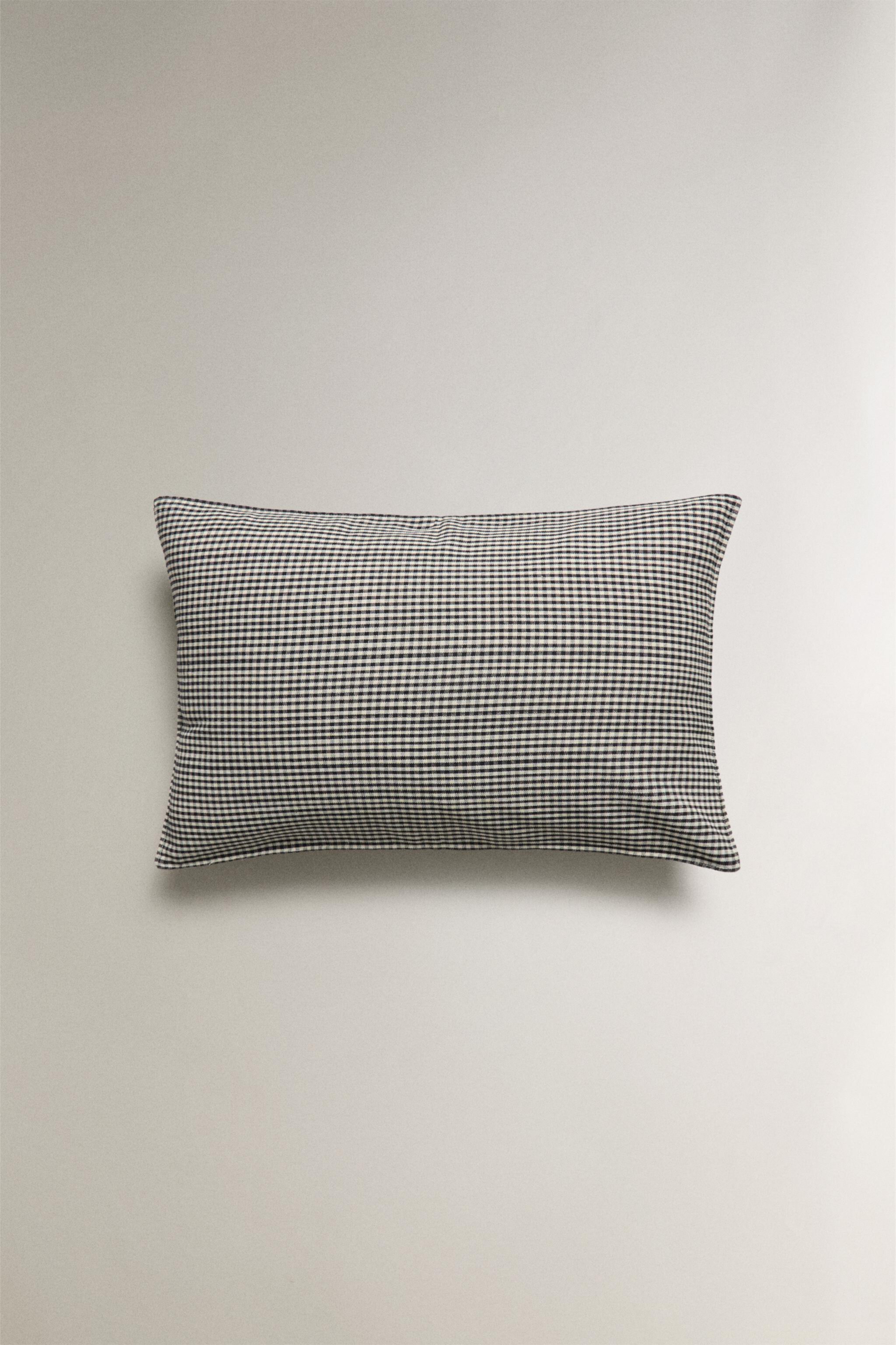 GINGHAM COTTON THROW PILLOW COVER X TENSIRA Zara Home