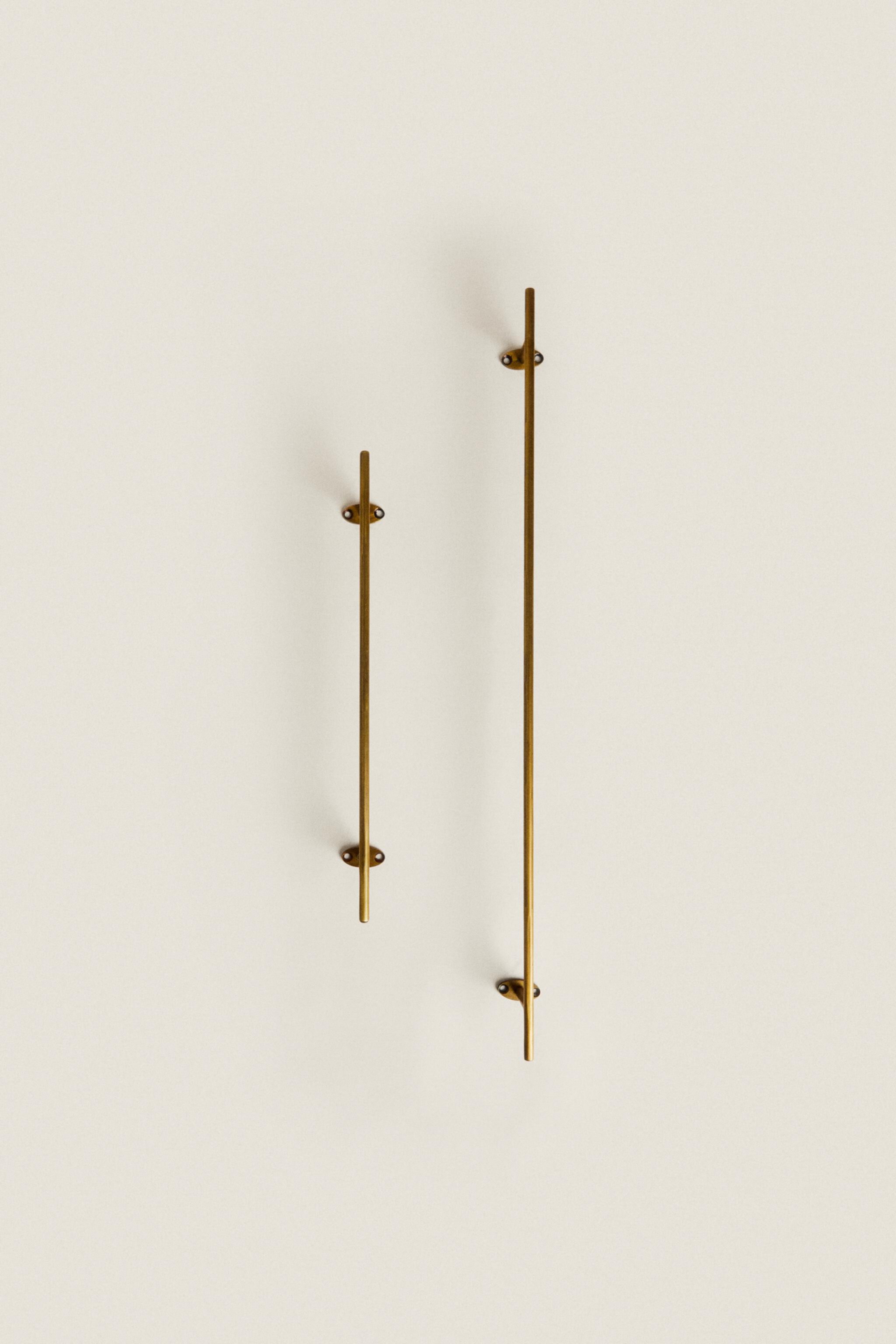 GOLDEN STEEL TOWEL RACK Zara Home