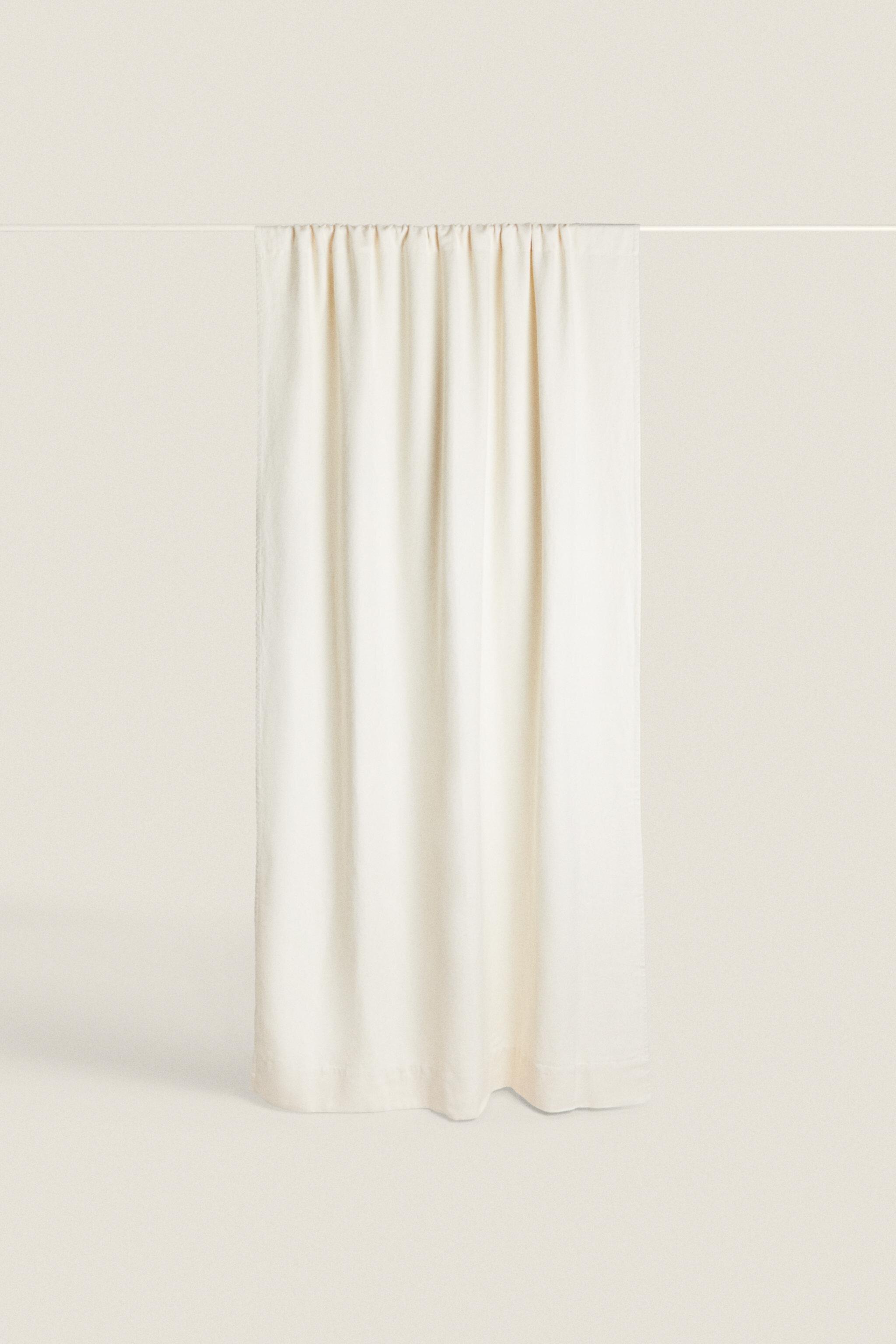 HEMP CURTAIN 55.1" x 106.3" Zara Home