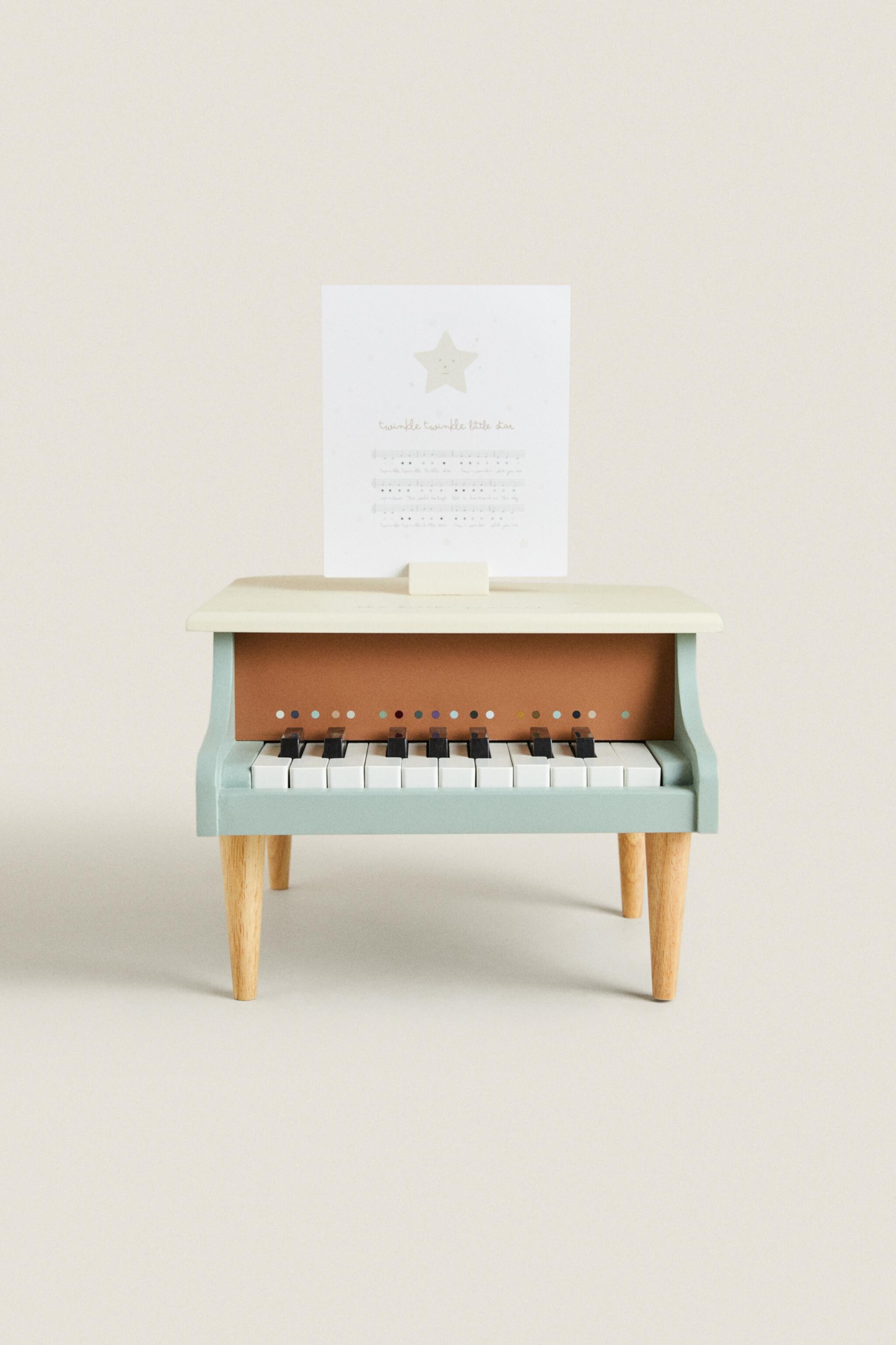 KIDS’ TOY WOODEN PIANO Zara Home