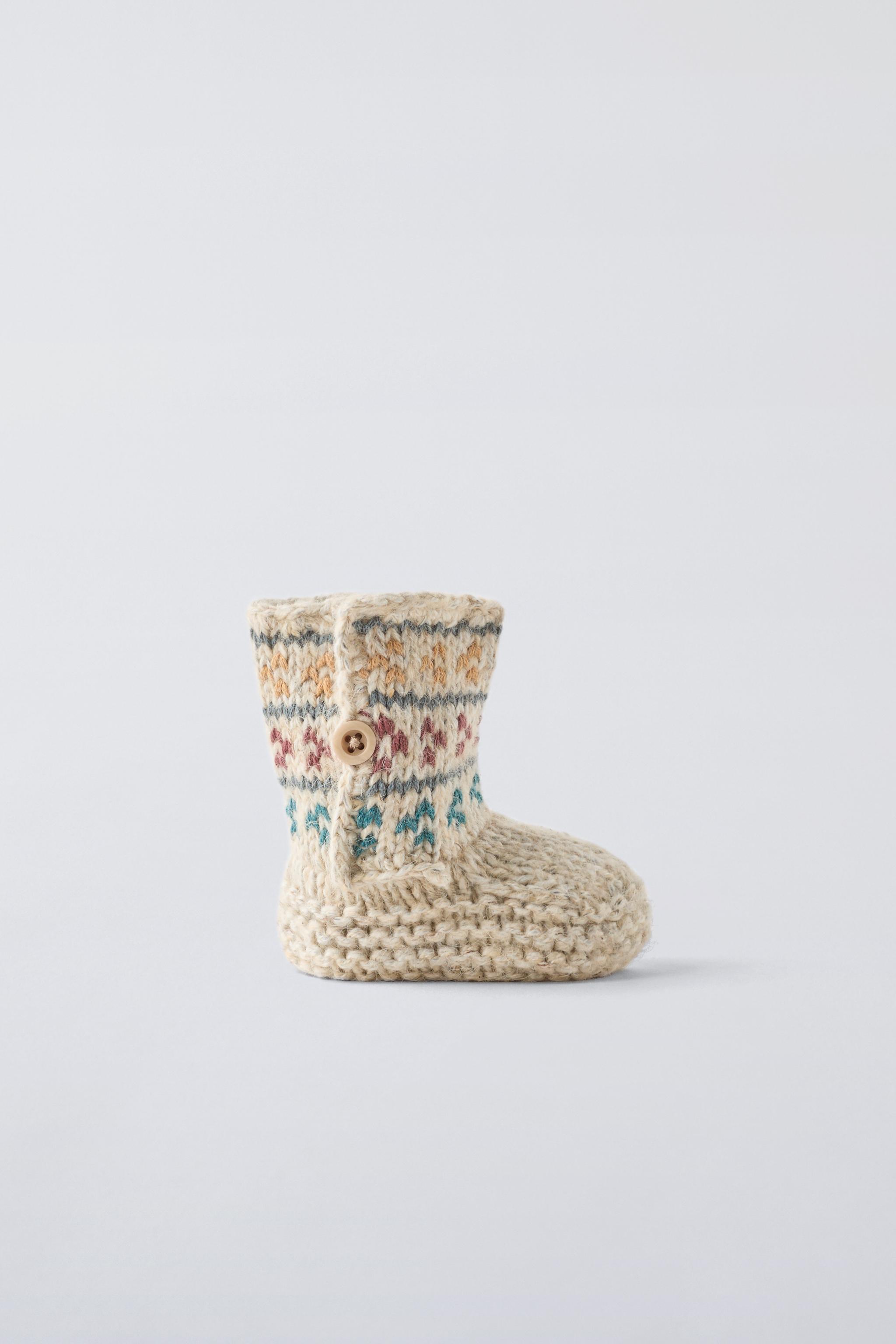 KNIT BOOTIES ZARA - ZARA KIDS