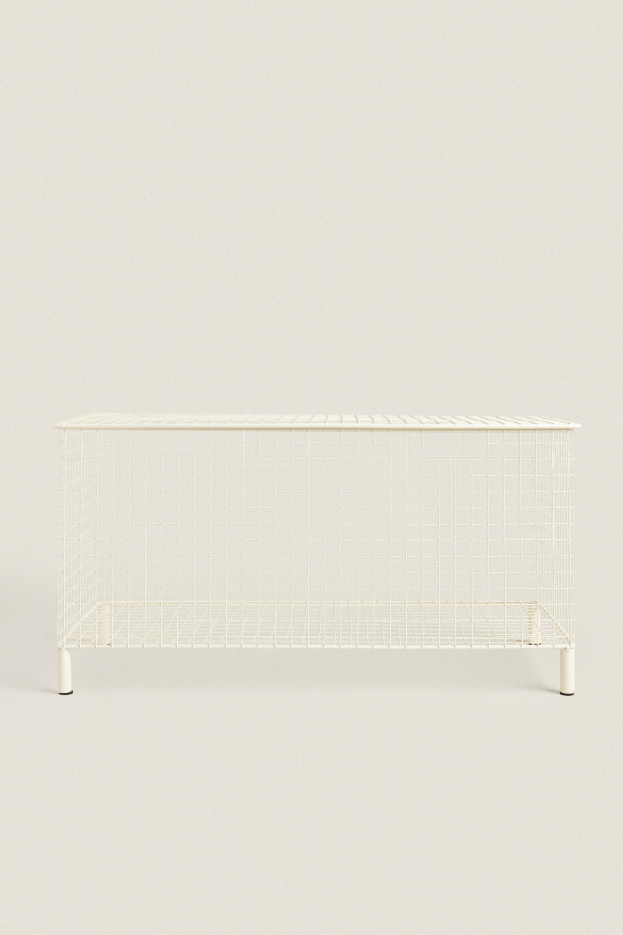 METAL CHEST WITH LID Zara Home