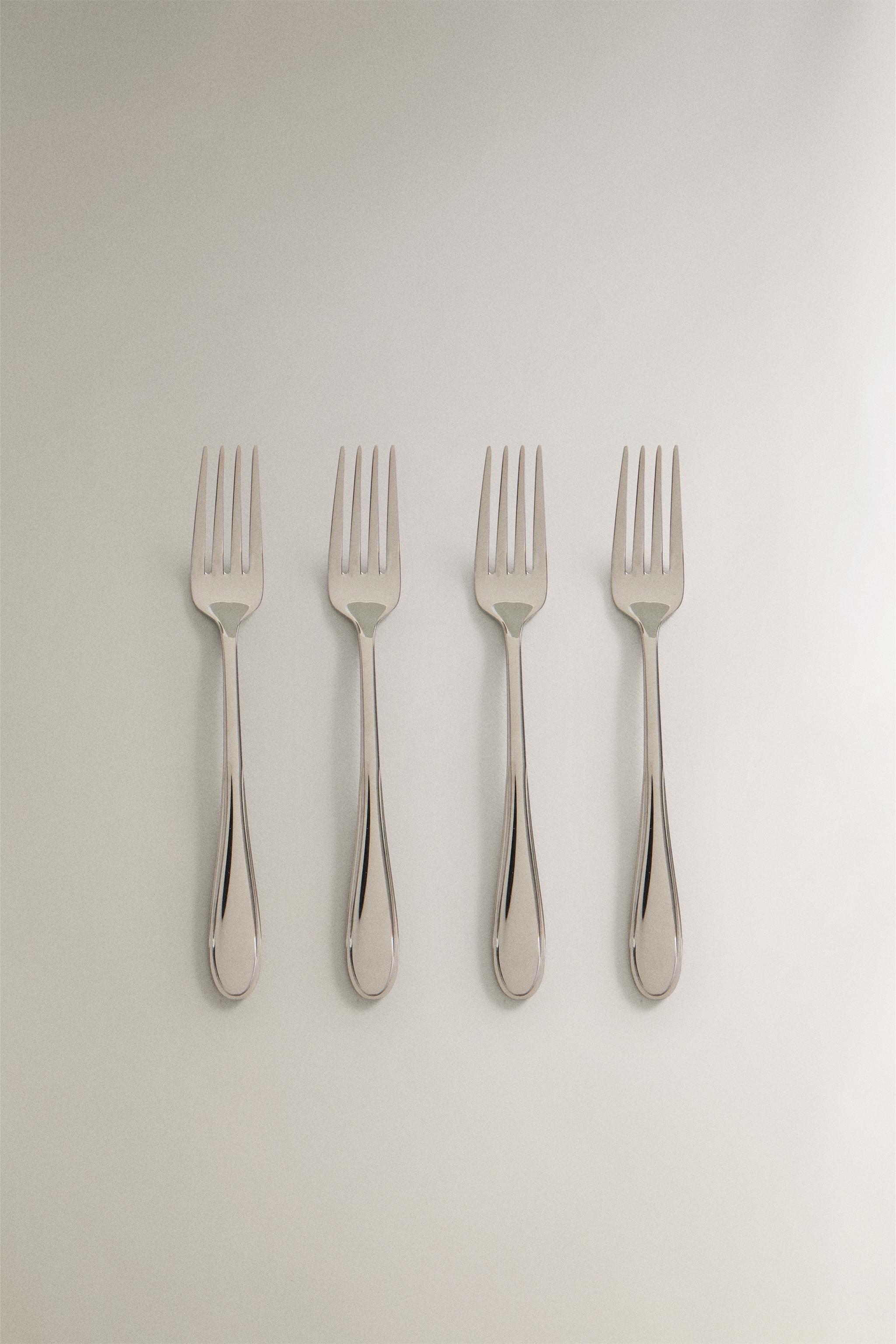 PACK OF CLASSIC BRUNCH FORKS (PACK OF 4) Zara Home