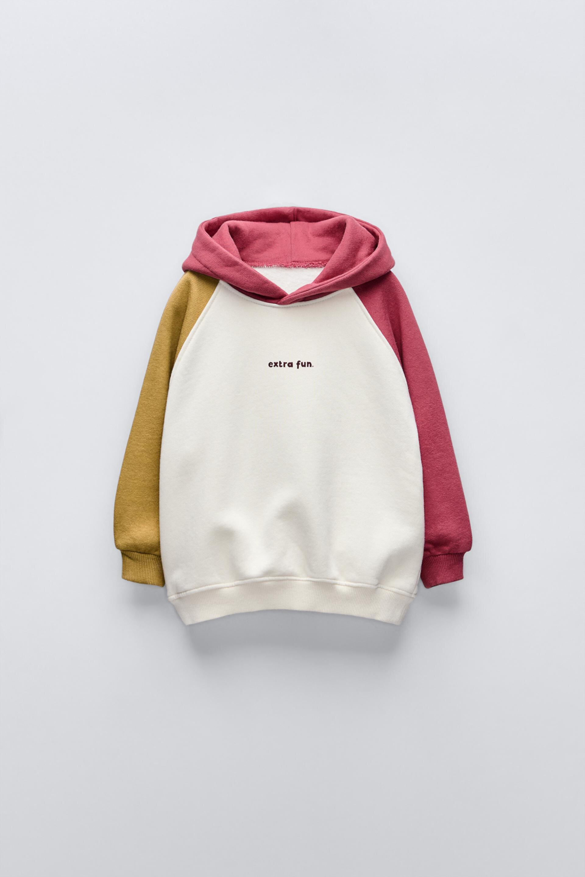  Худи ZARA PLUSH SWEATSHIRT ZARA