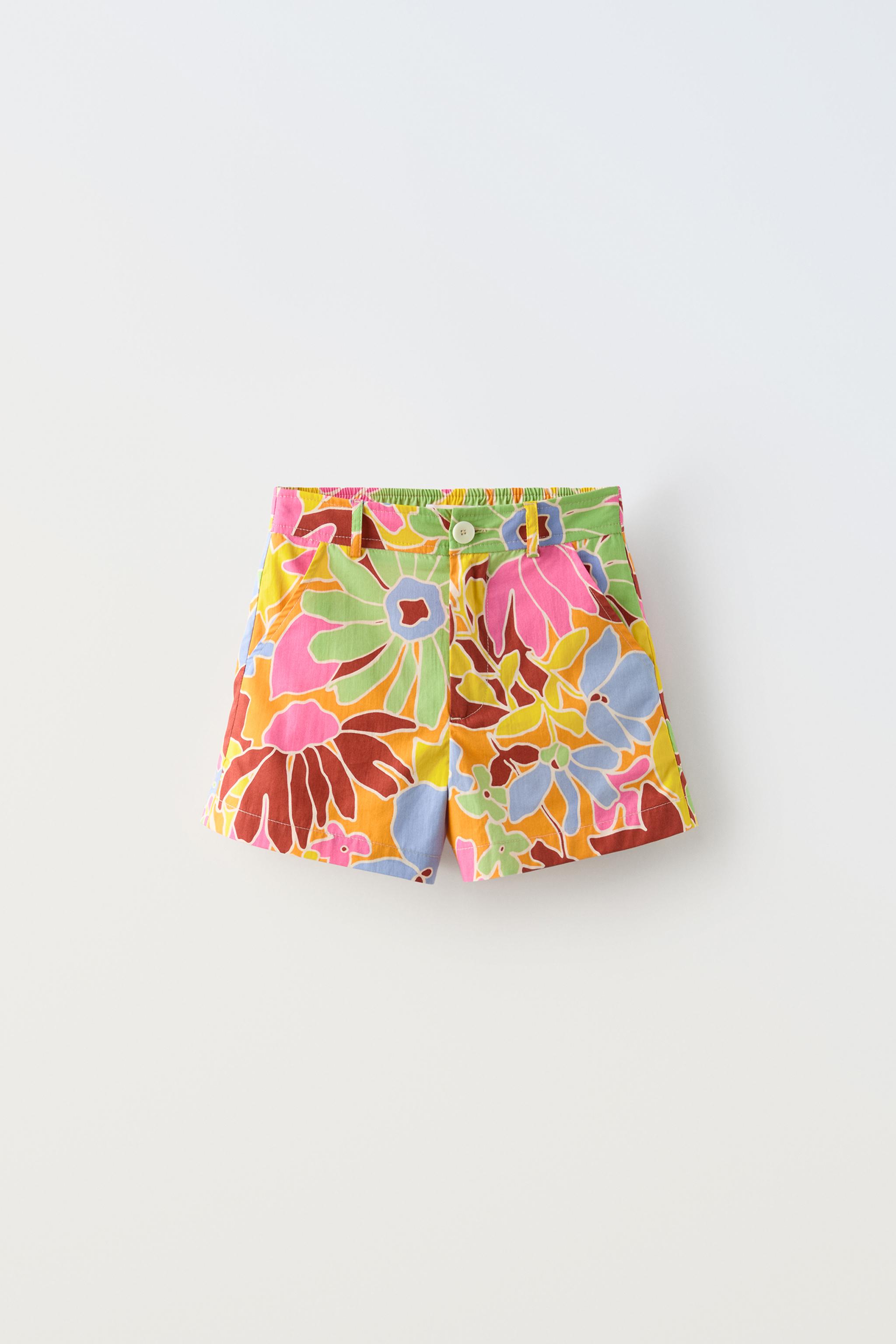 Детские спортивные шорты ZARA PRINTED SHORTS ZARA