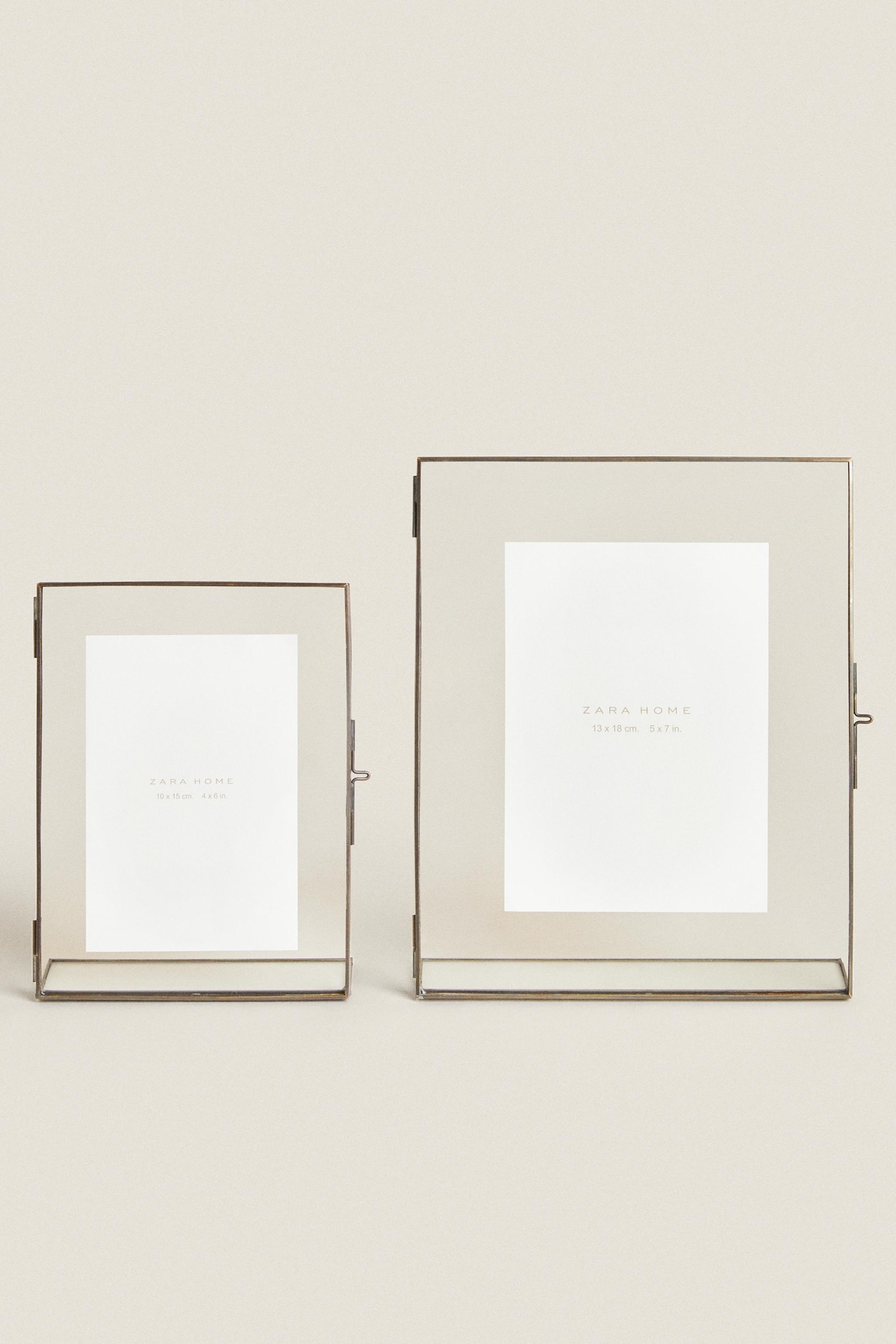 RECTANGULAR STRUCTURE PHOTO FRAME Zara Home