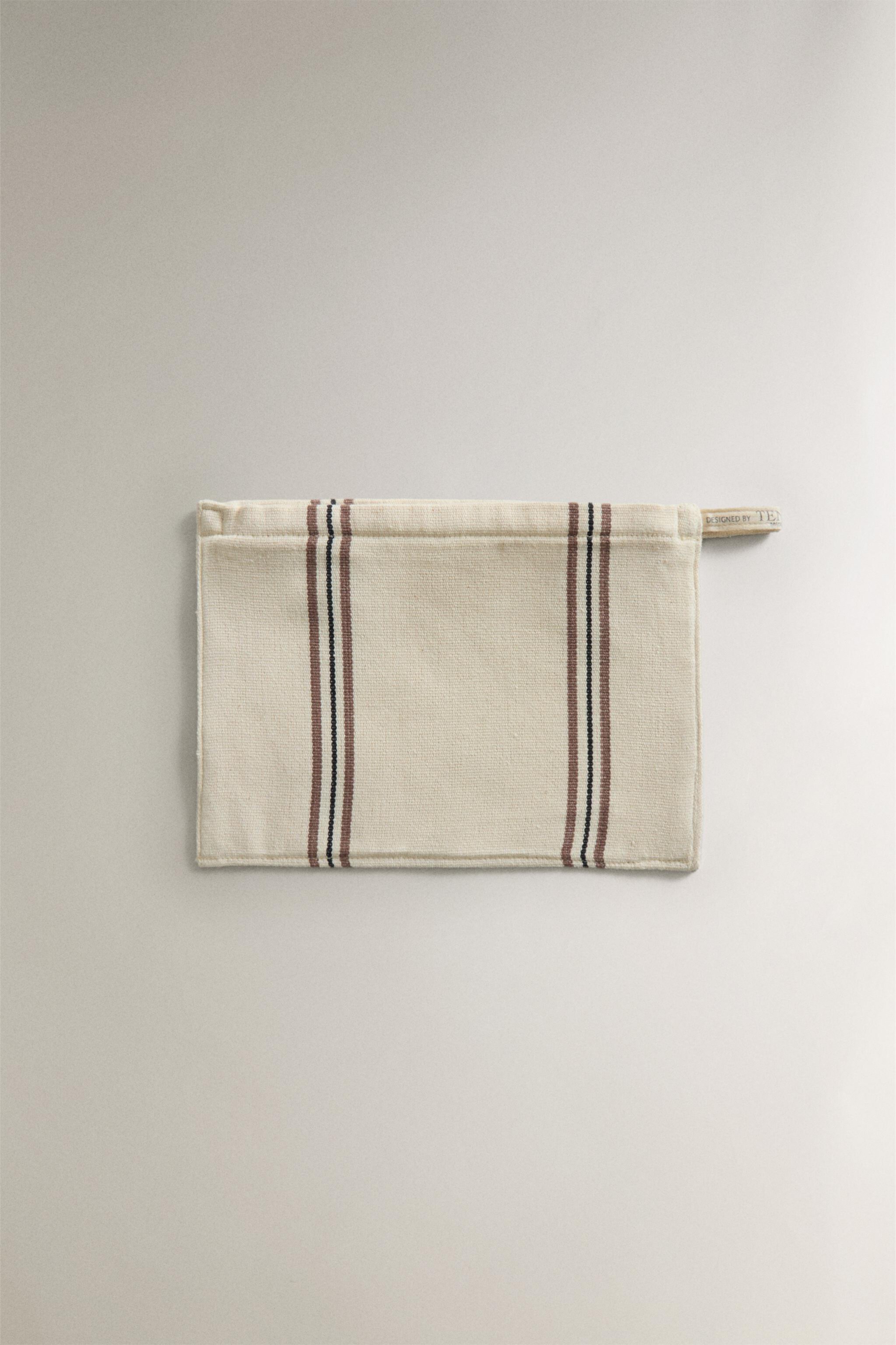 Несессер Zarahome STRIPED COTTON TOILETRY BAG X TENSIRA Zara Home