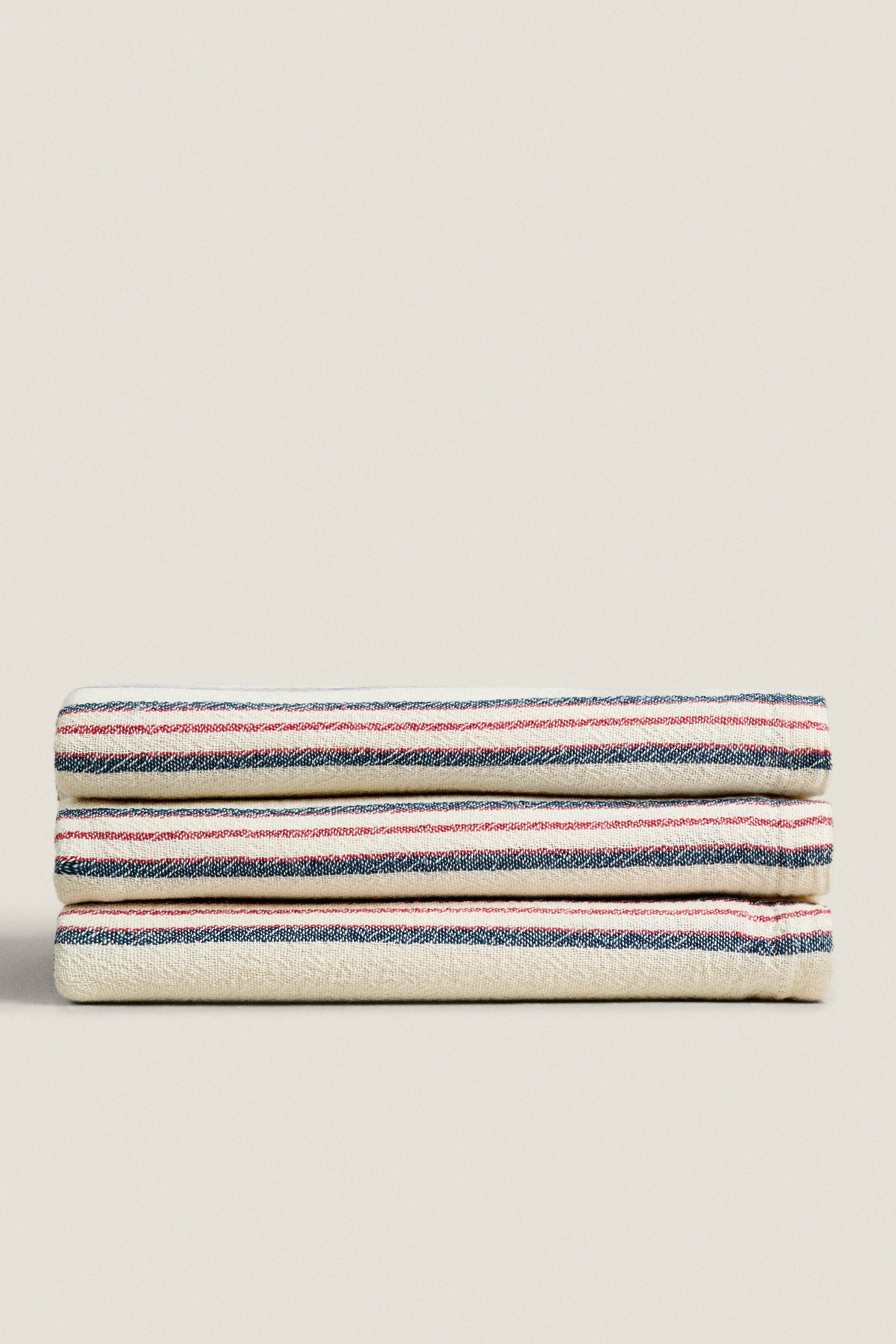 STRIPED LINEN COTTON TABLECLOTH Zara Home