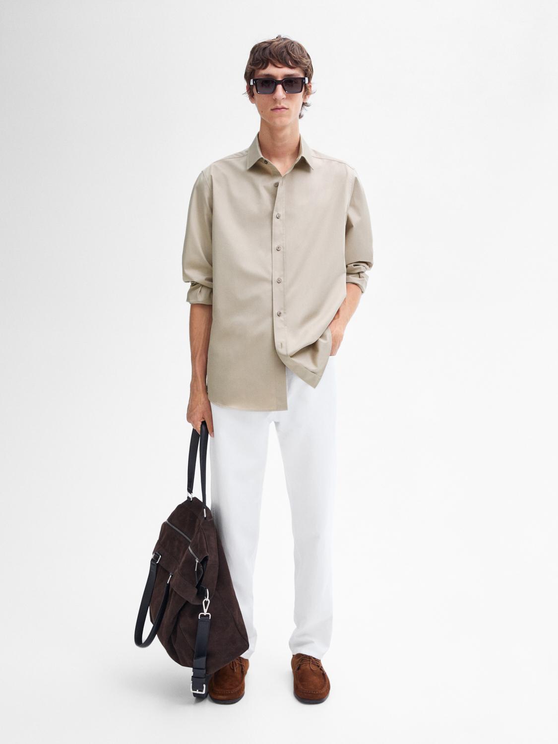 Мужские Повседневные брюки MASSIMODUTTI Tapered-fit MASSIMODUTTI