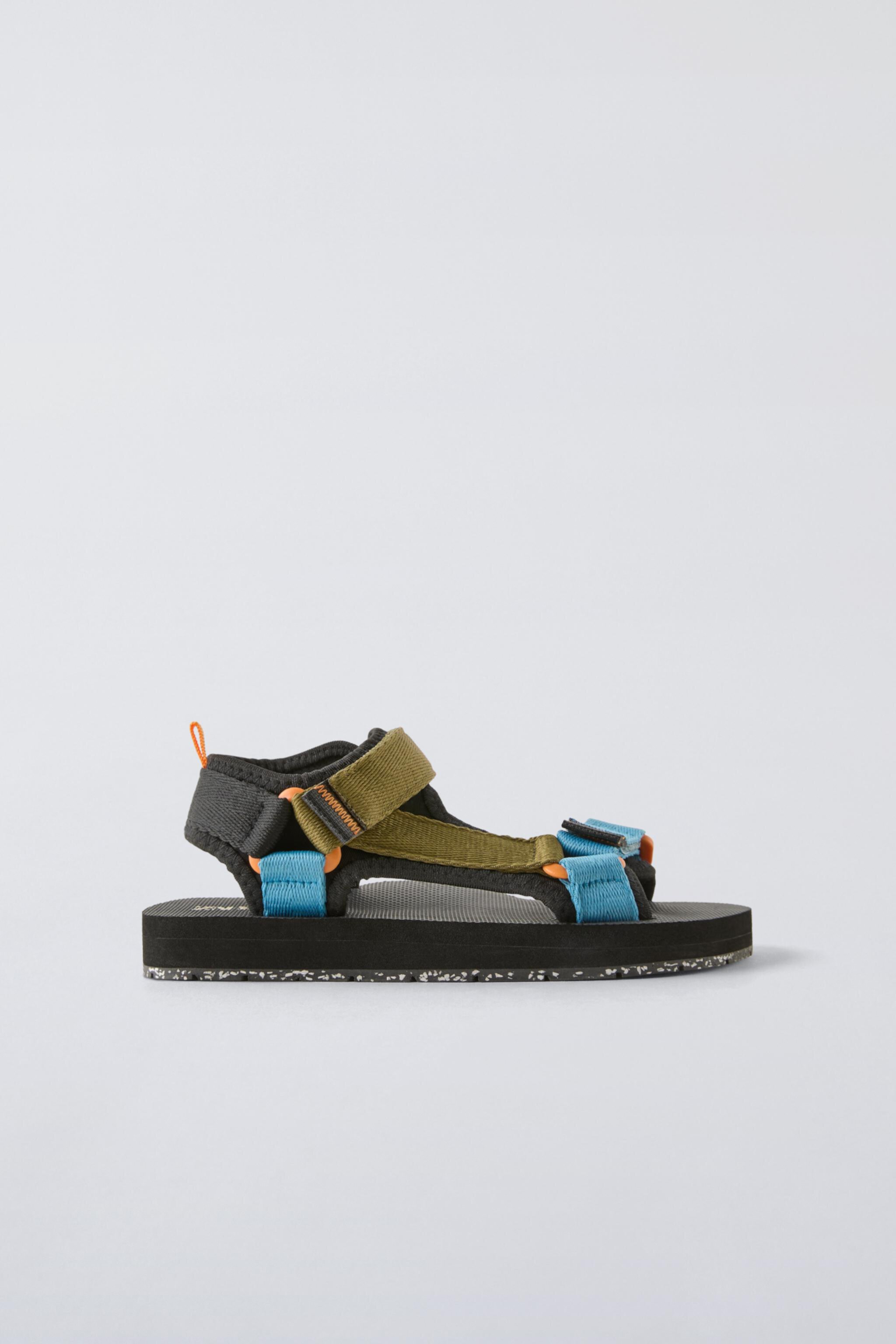  Детские сандалии Zara TECHNICAL SANDALS ZARA