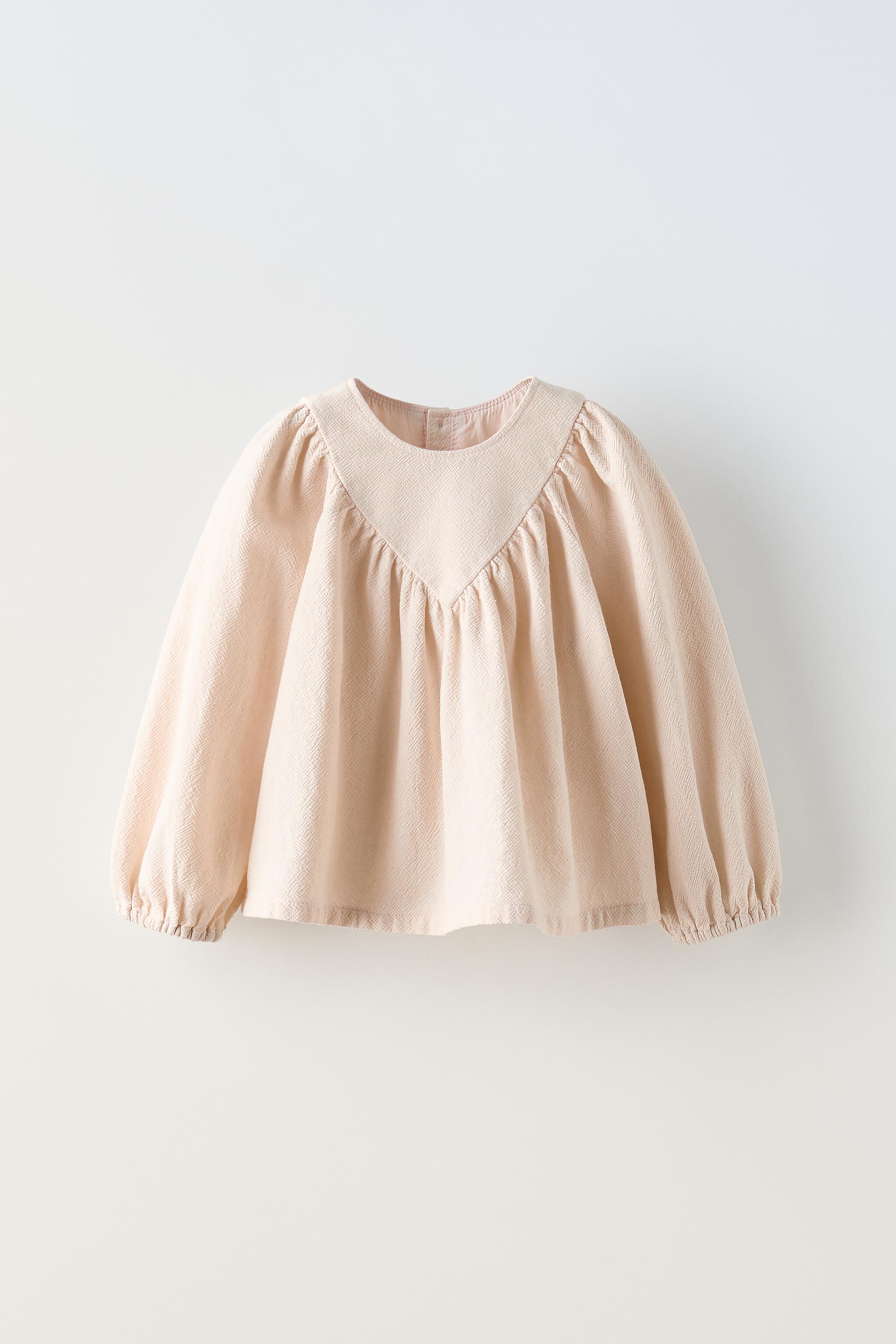 Детская Блузка ZARA KIDS TEXTURED YOKE SHIRT ZARA