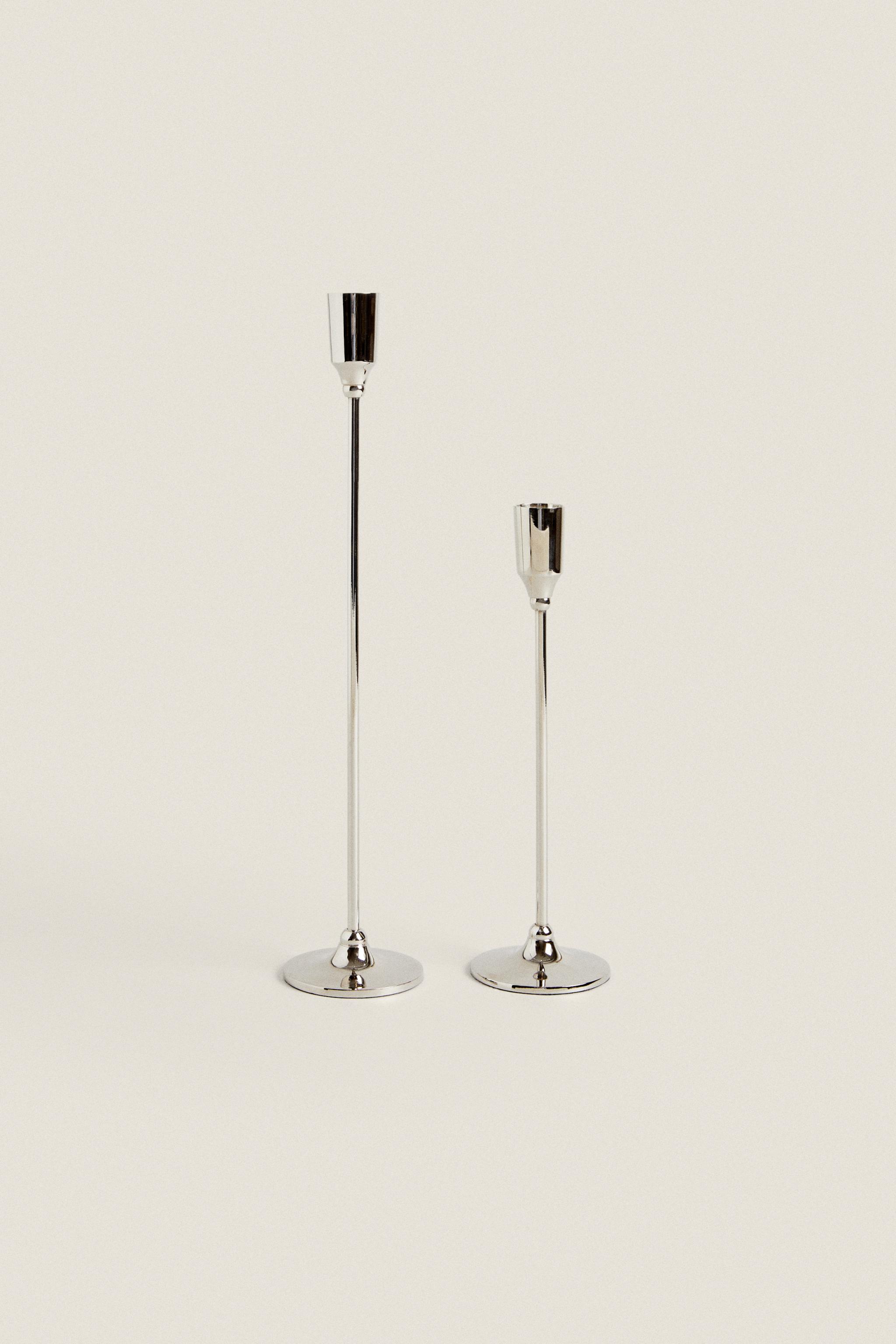 THIN SHINY CANDLESTICK Zara Home