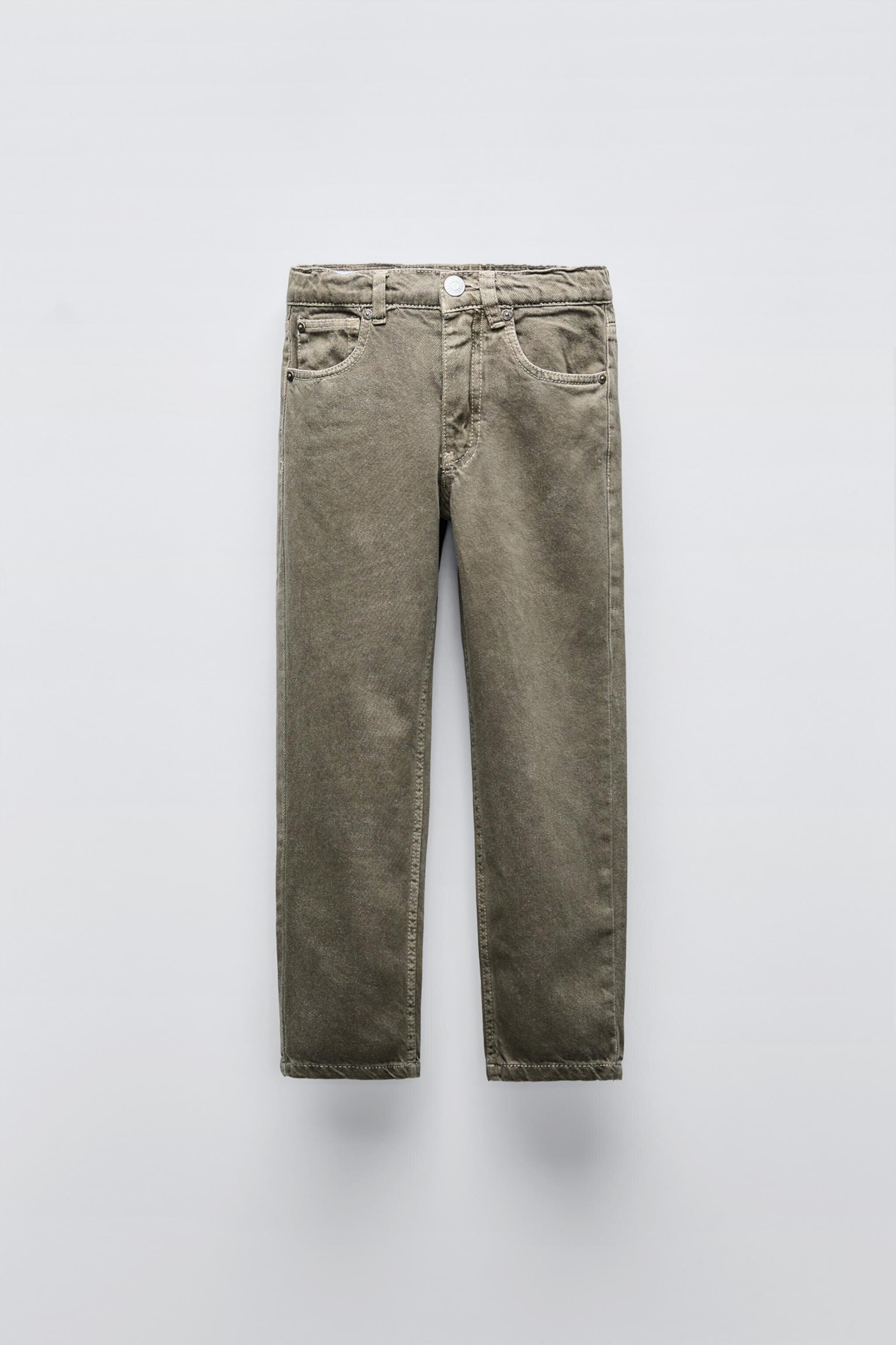 Детские Джинсы ZARA KIDS TWILL PANTS ZARA