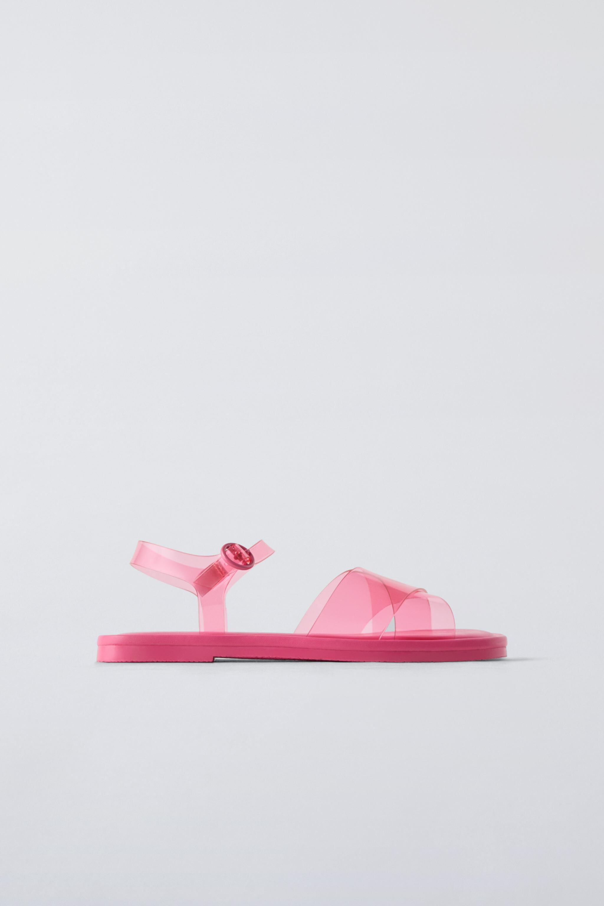  Сандалии ZARA VINYL SANDALS ZARA