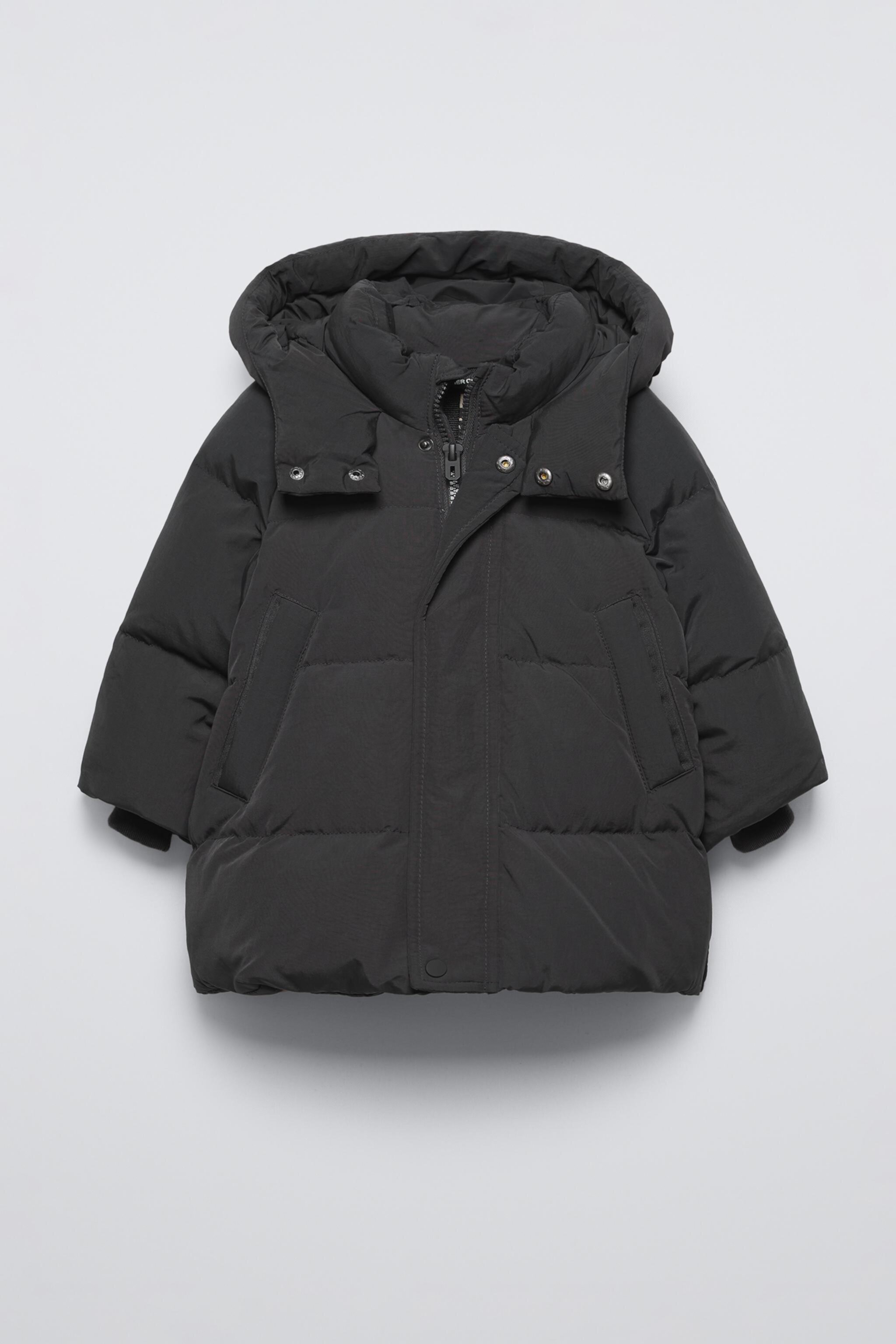 WATER REPELLENT DOWN PUFFER COAT ZARA