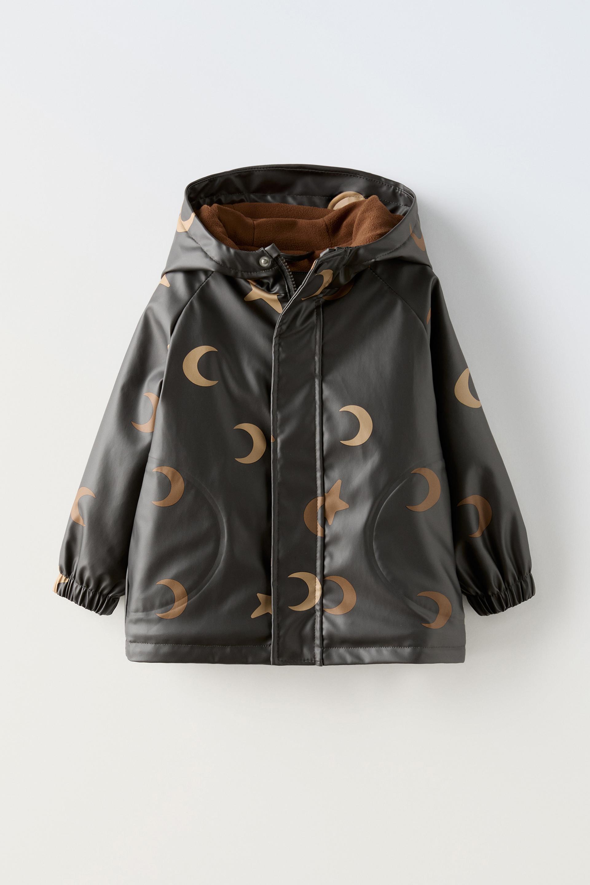 Детская Ветровка ZARA KIDS WATER REPELLENT LINED MOON ZARA