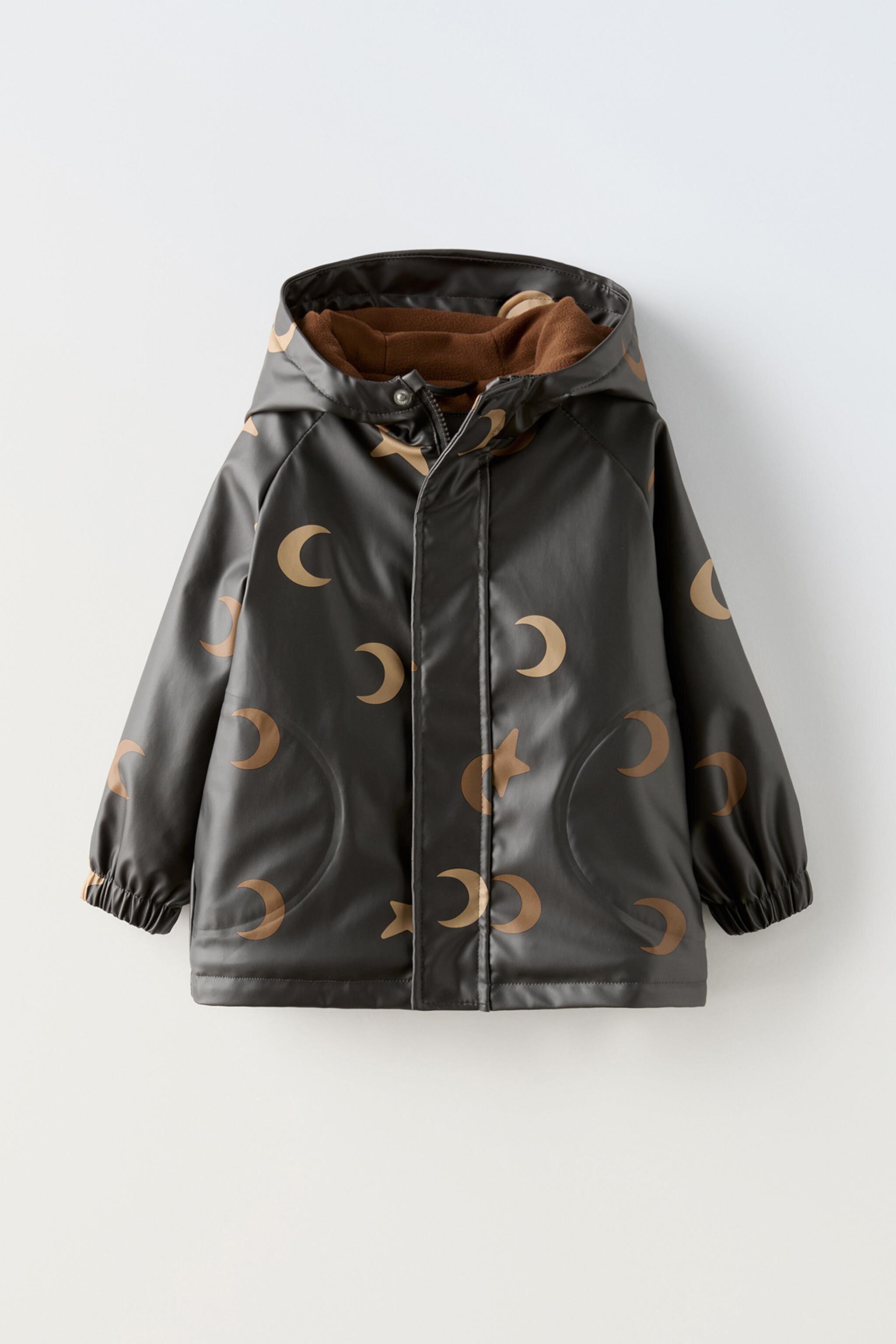  Плащ Zara WATER REPELLENT LINED MOON ZARA