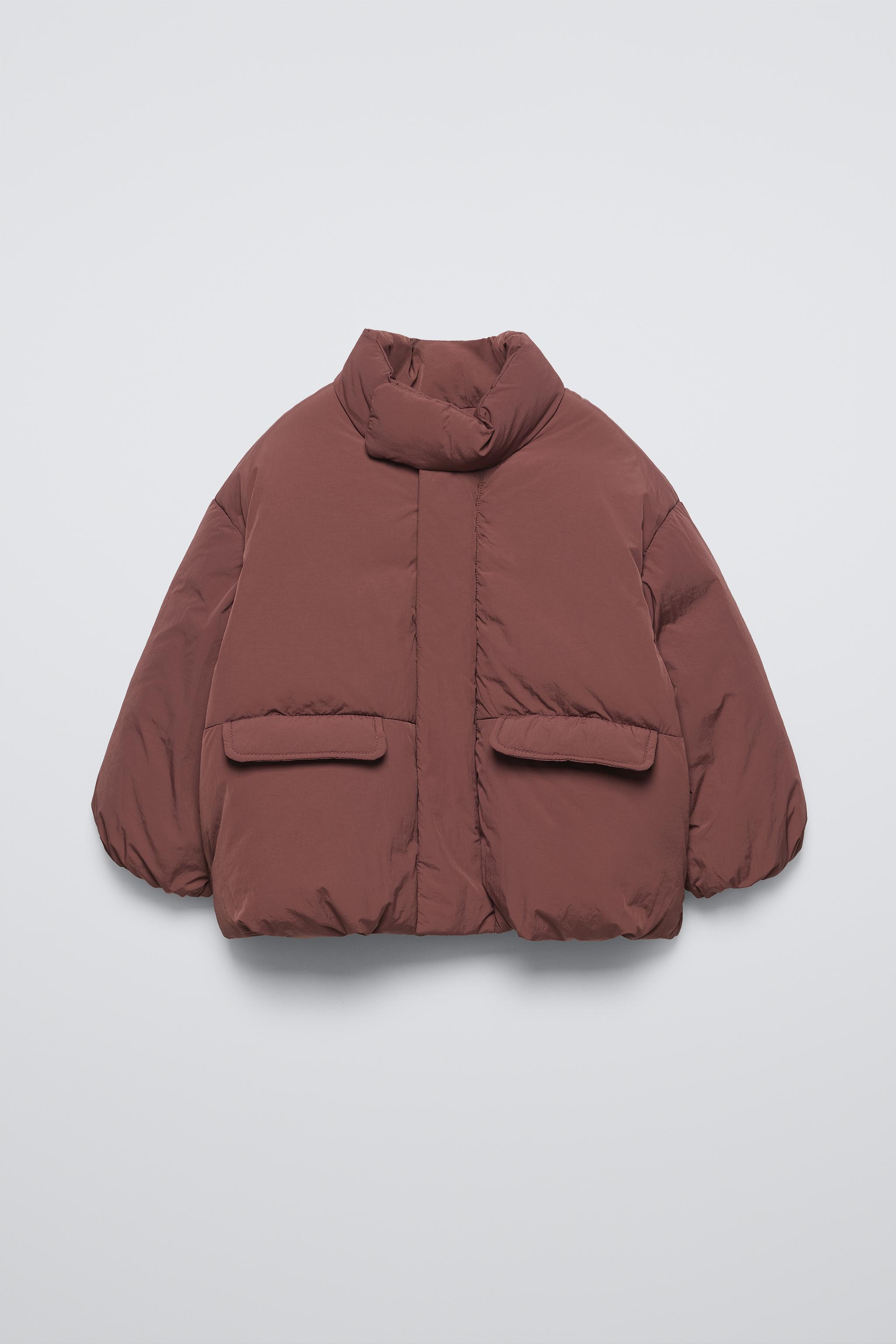 WATER REPELLENT OVERSIZE PUFFER JACKET ZARA KIDS