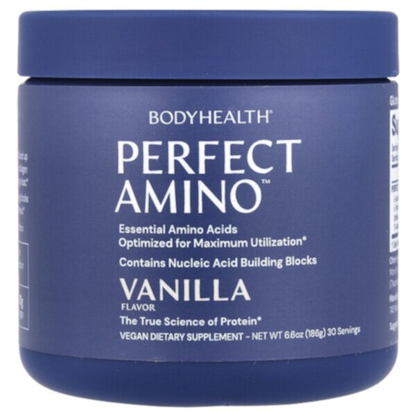 Perfect Amino™, Vanilla, 6.6 oz (Унции) (186 g) BodyHealth