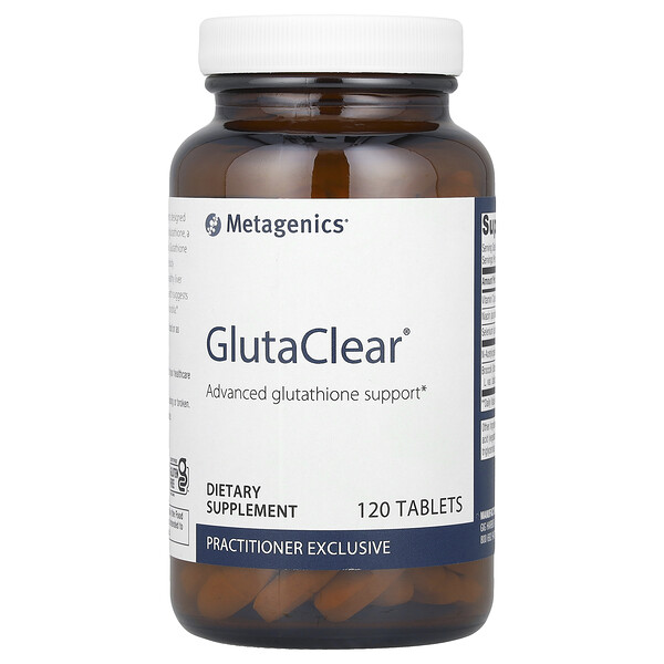 GlutaClear®, 120 Tablets (Таблетки) Metagenics