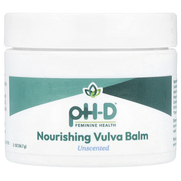 Nourishing Vulva Balm, Unscented, 2 oz (56.7 g) PH-D Feminine Health