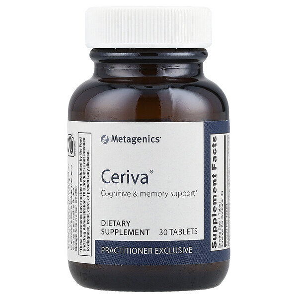 Ceriva®, 30 Tablets (Таблетки) Metagenics