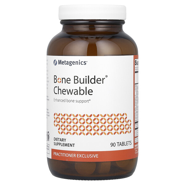 Bone Builder® Chewable, 90 Tablets (Таблетки) Metagenics