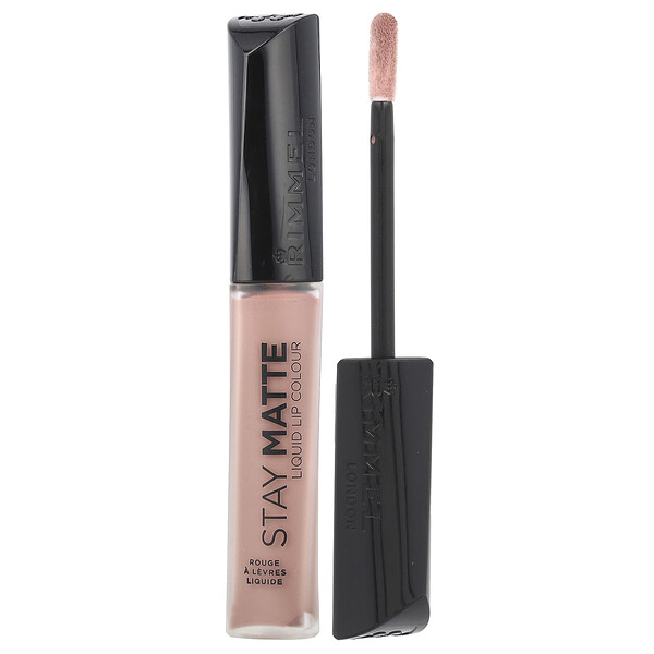 Stay Matte, Liquid Lip Colour, 220 Urban Affair, 0.21 fl oz (6.5 ml) Rimmel London