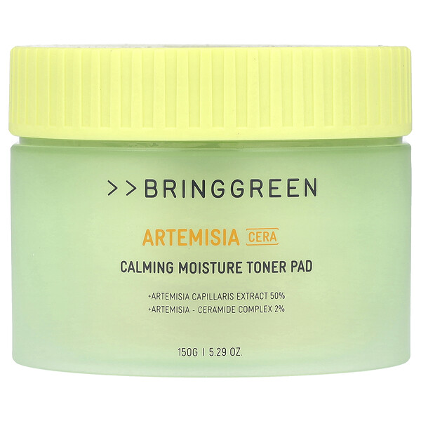 Artemisia Cera, Calming Moisture Tone Pad, 5.29 oz (Унции) (150 g) Bringgreen