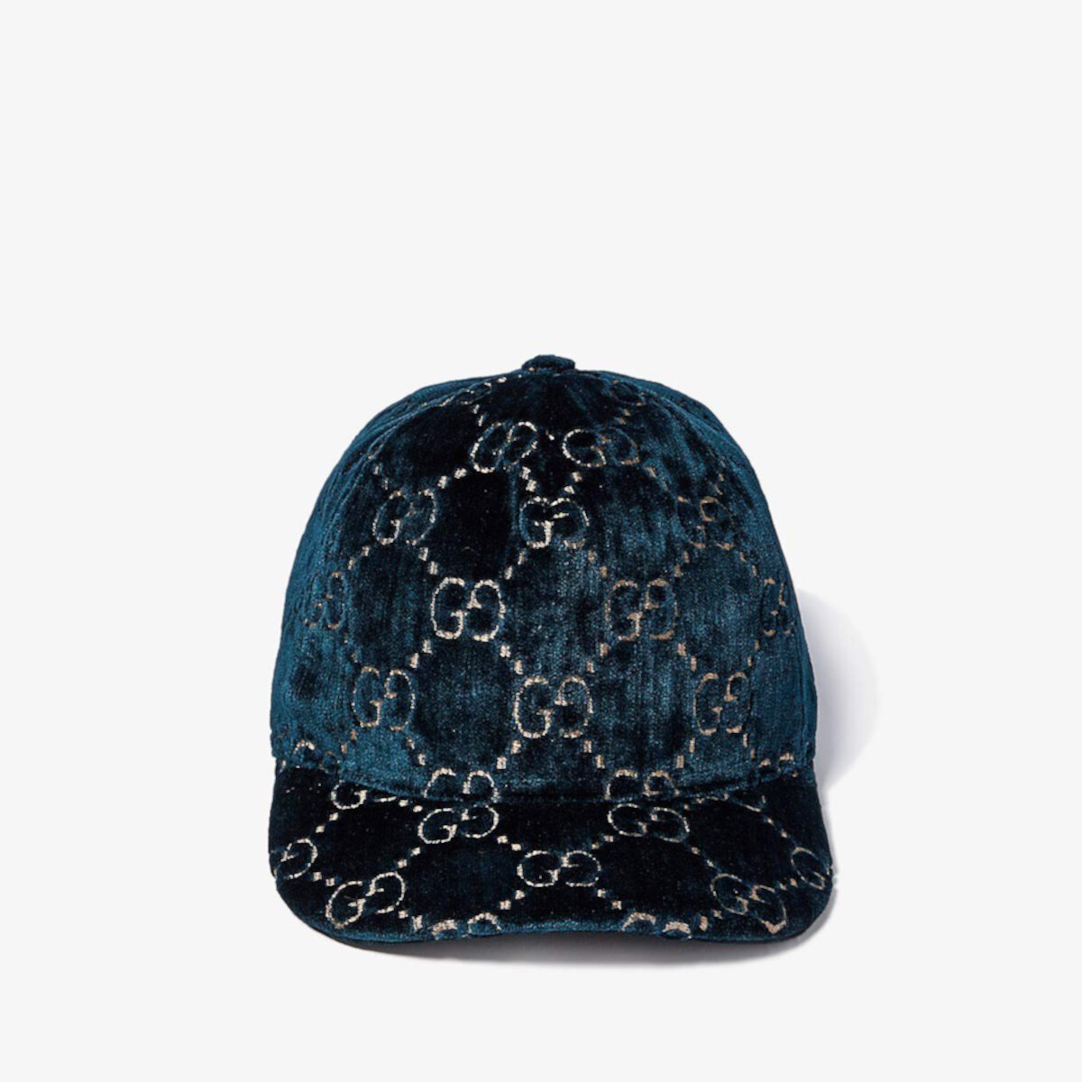 Бейсболка GUCCI Double GG Velvet Hat GUCCI