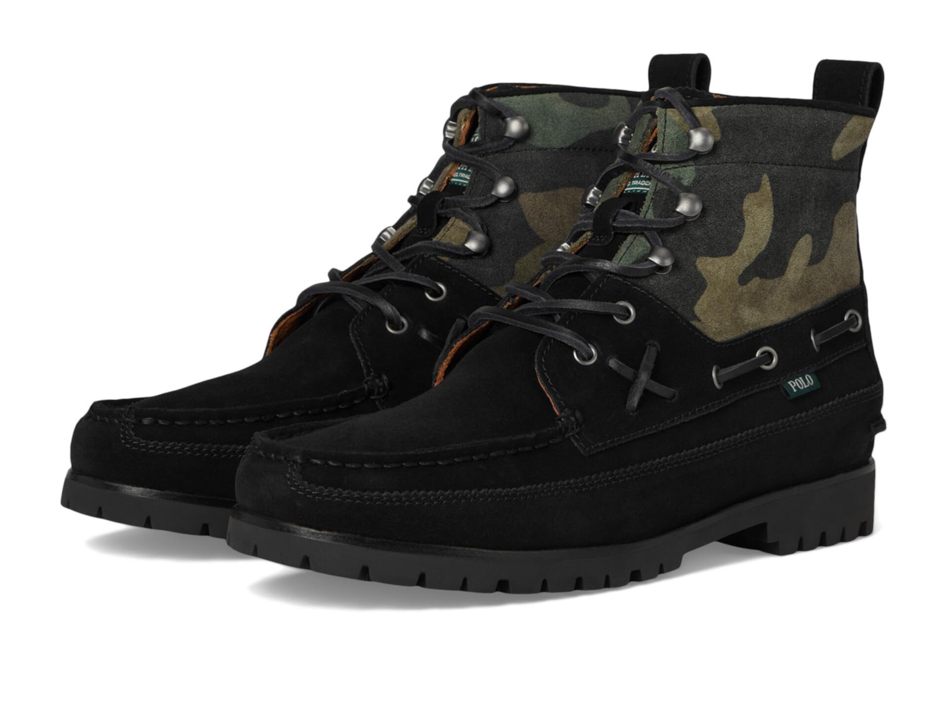 Мужские Ботильоны и ботинки до щиколотки Polo Ralph Lauren Ranger Mid Camo Suede Boot Polo Ralph Lauren