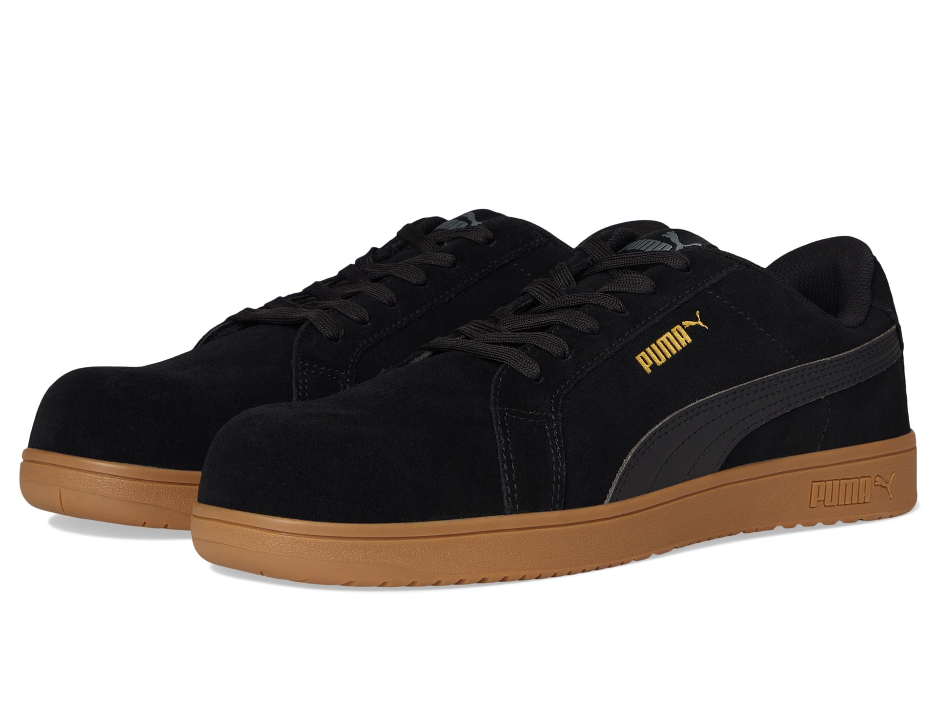 Замшевые кроссовки PUMA Iconic Suede Low EH с защитным носком и водоотталкивающим покрытием Puma