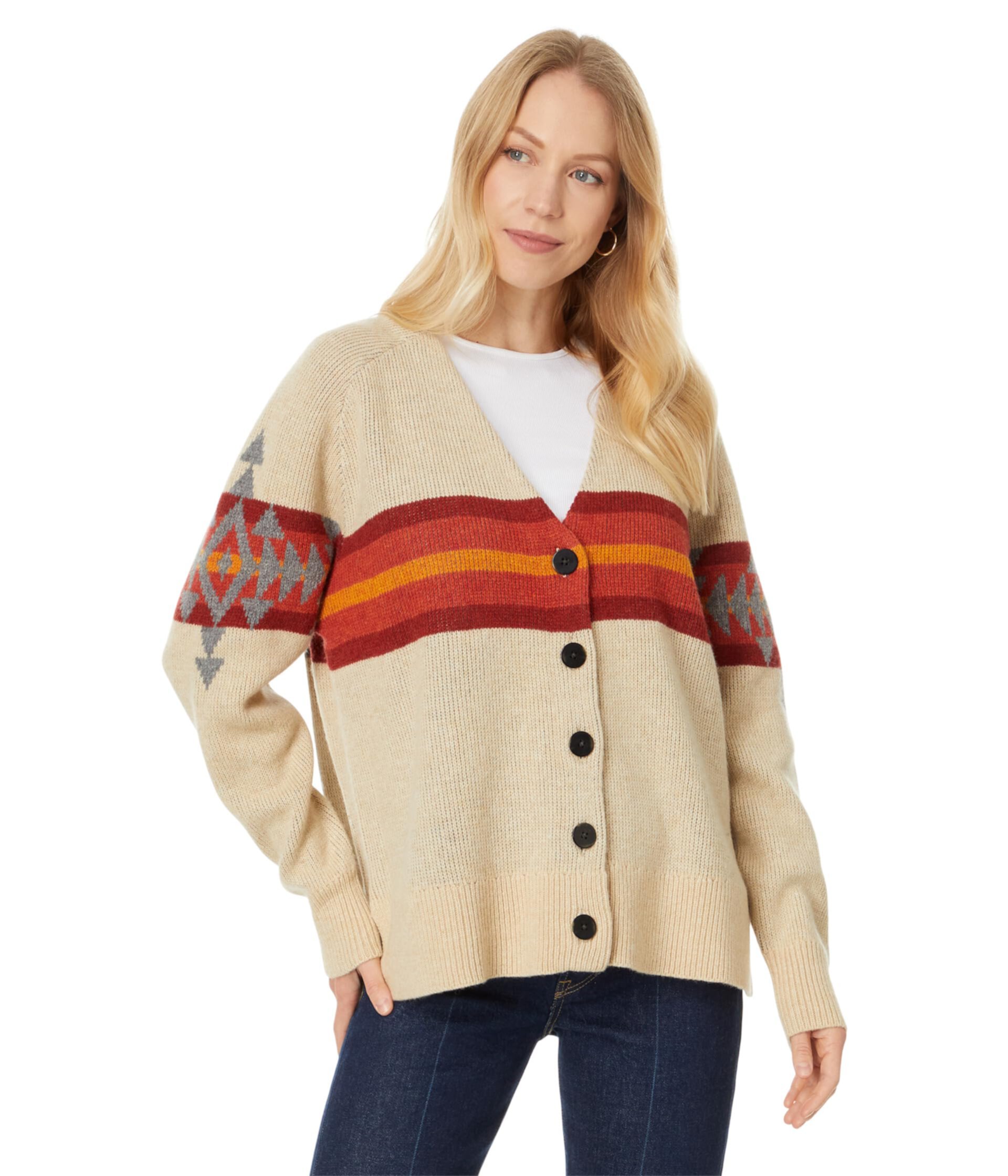 Женский Свитер Pendleton Oversized Graphic Cardigan Pendleton